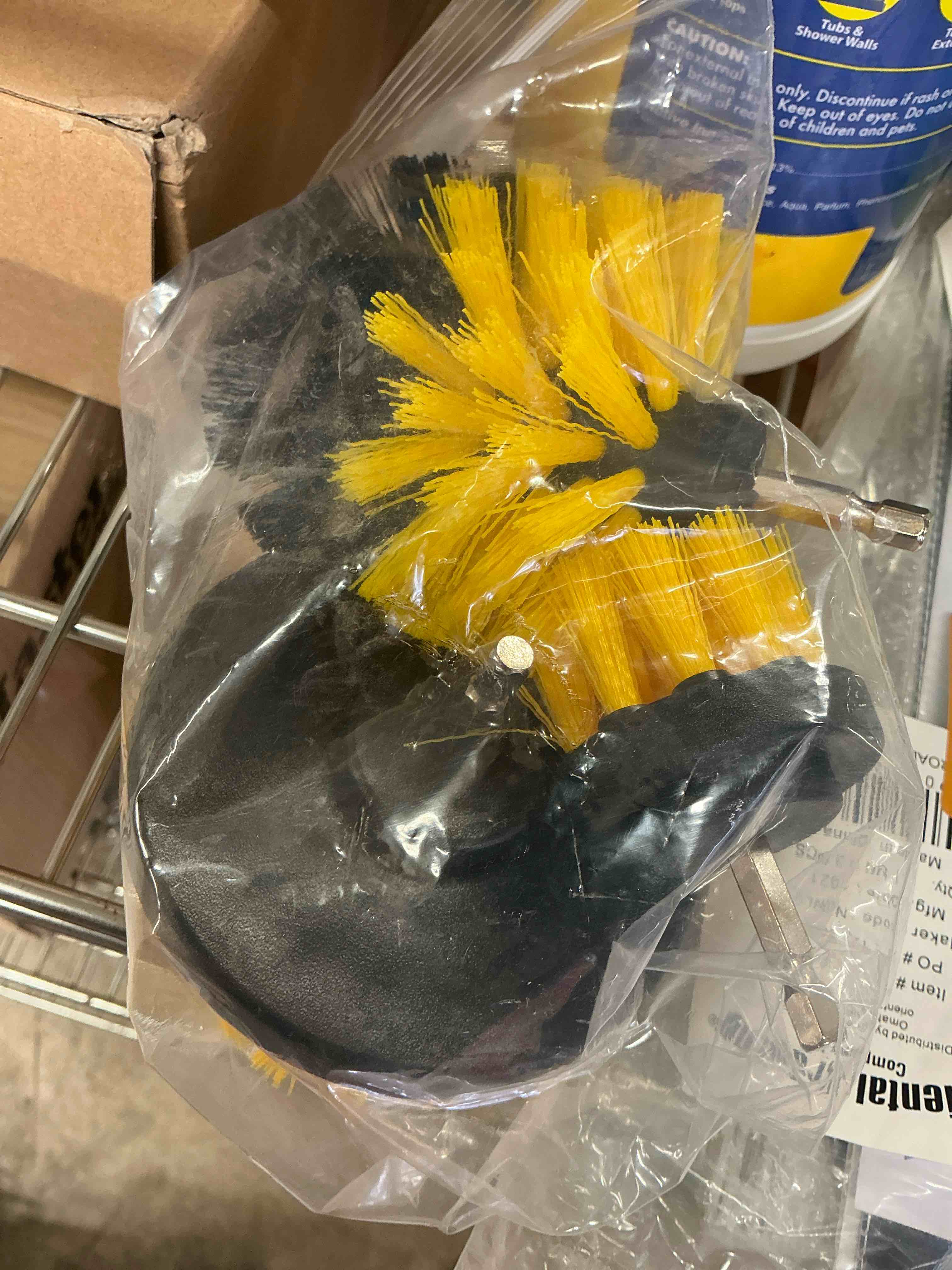 Condition photo showing Good Condition for drillbrush drill brush attachment for bathroom cleaning – power scrubber brush,  cleaning brushes for drill ( 3pcs brush only)