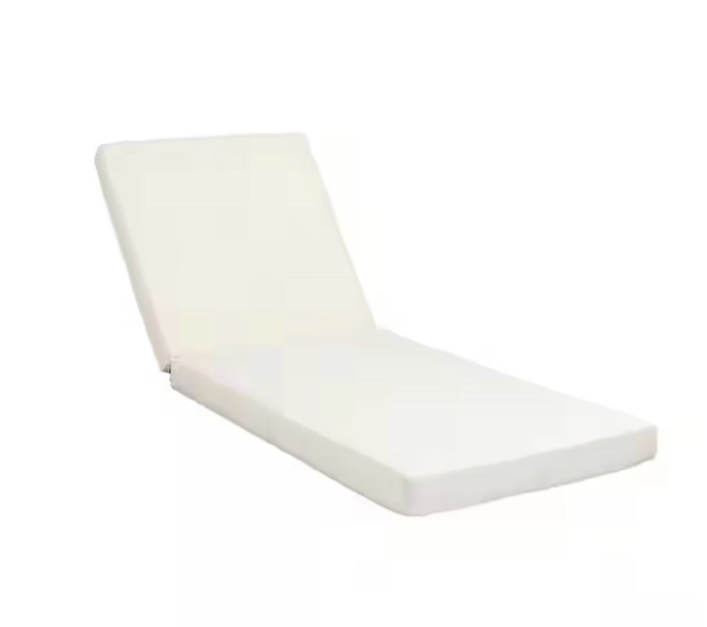 27.25 in. w x 27.25 in. h outdoor chaise lounge chair cushion replacement patio furniture seat-cream