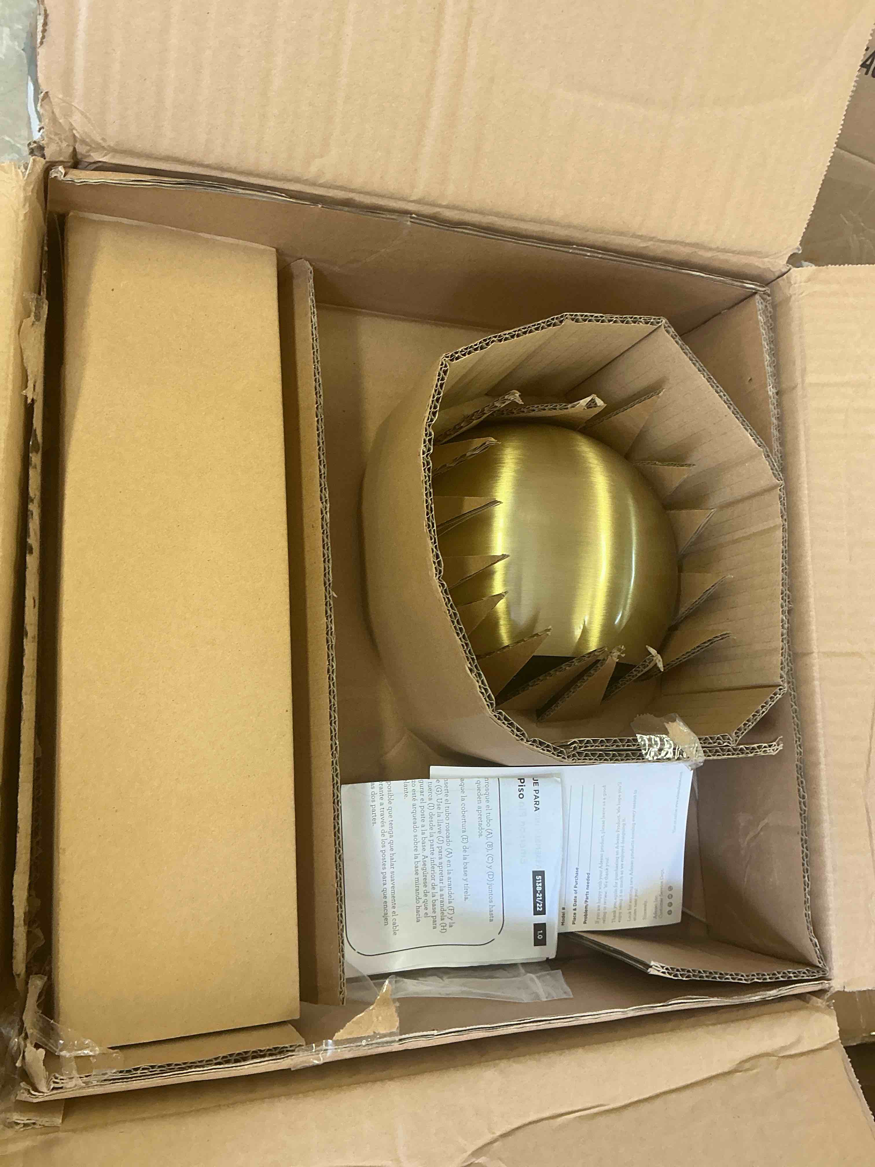 Condition photo showing Good Condition for adesso emerson floor lamp