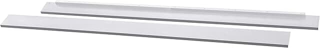 davinci hidden hardware twin/full-size bed conversion kit (m5789) in white