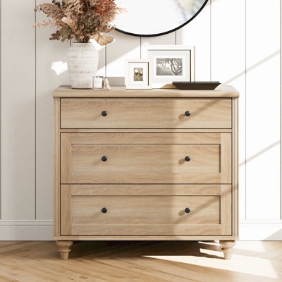 scarlett 33.9'' w 3 - drawer dresser
