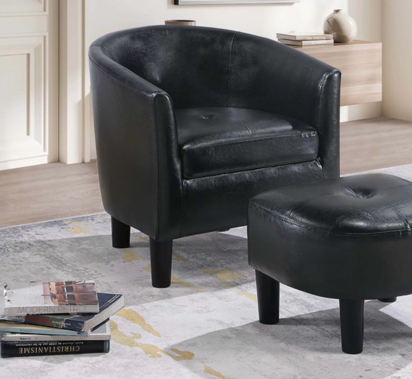Accent Chair Chair + Ottoman