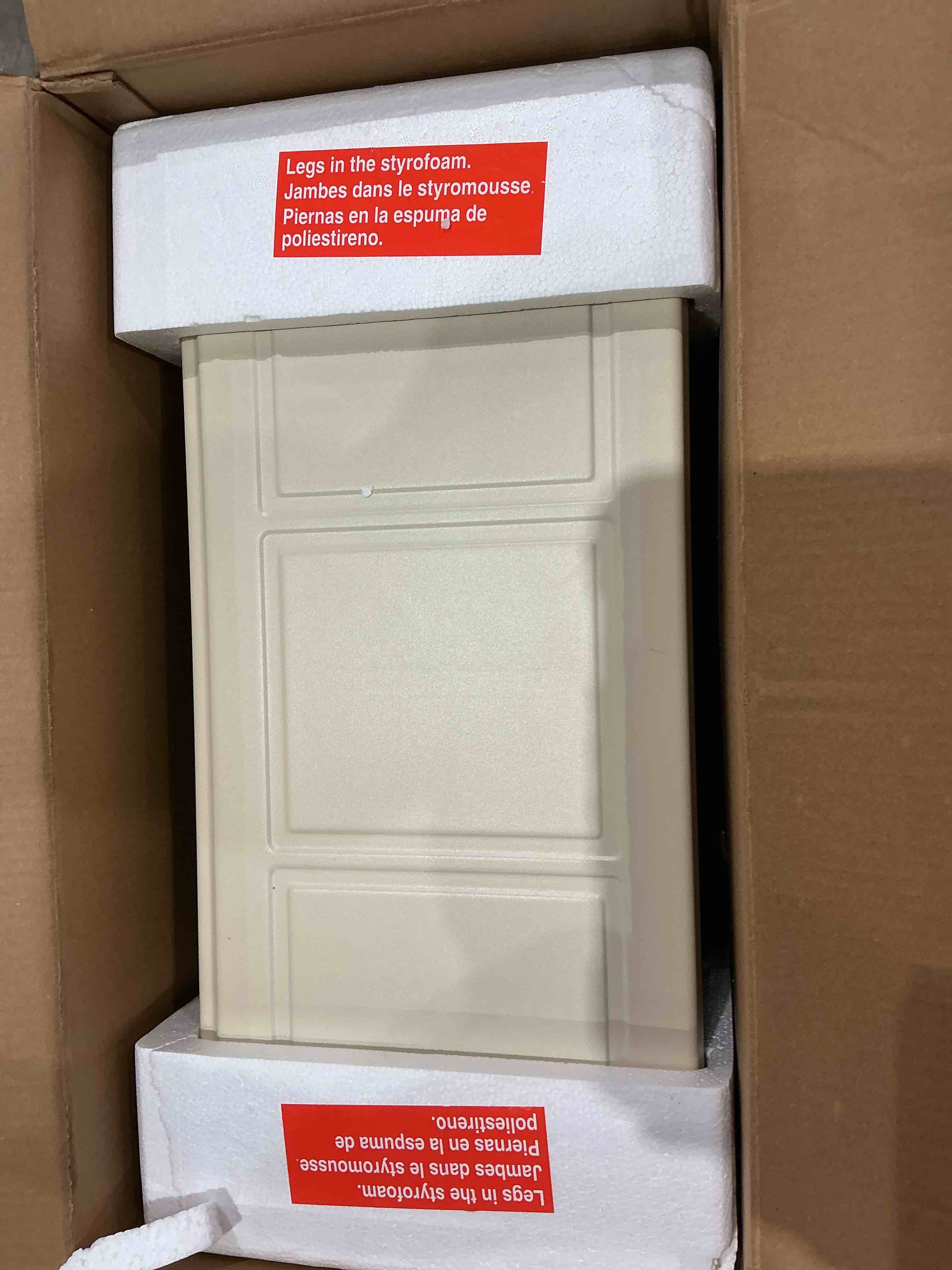 duraflame electric fireplace stove 1500 watt infrared heater with flickering flame effects - cream