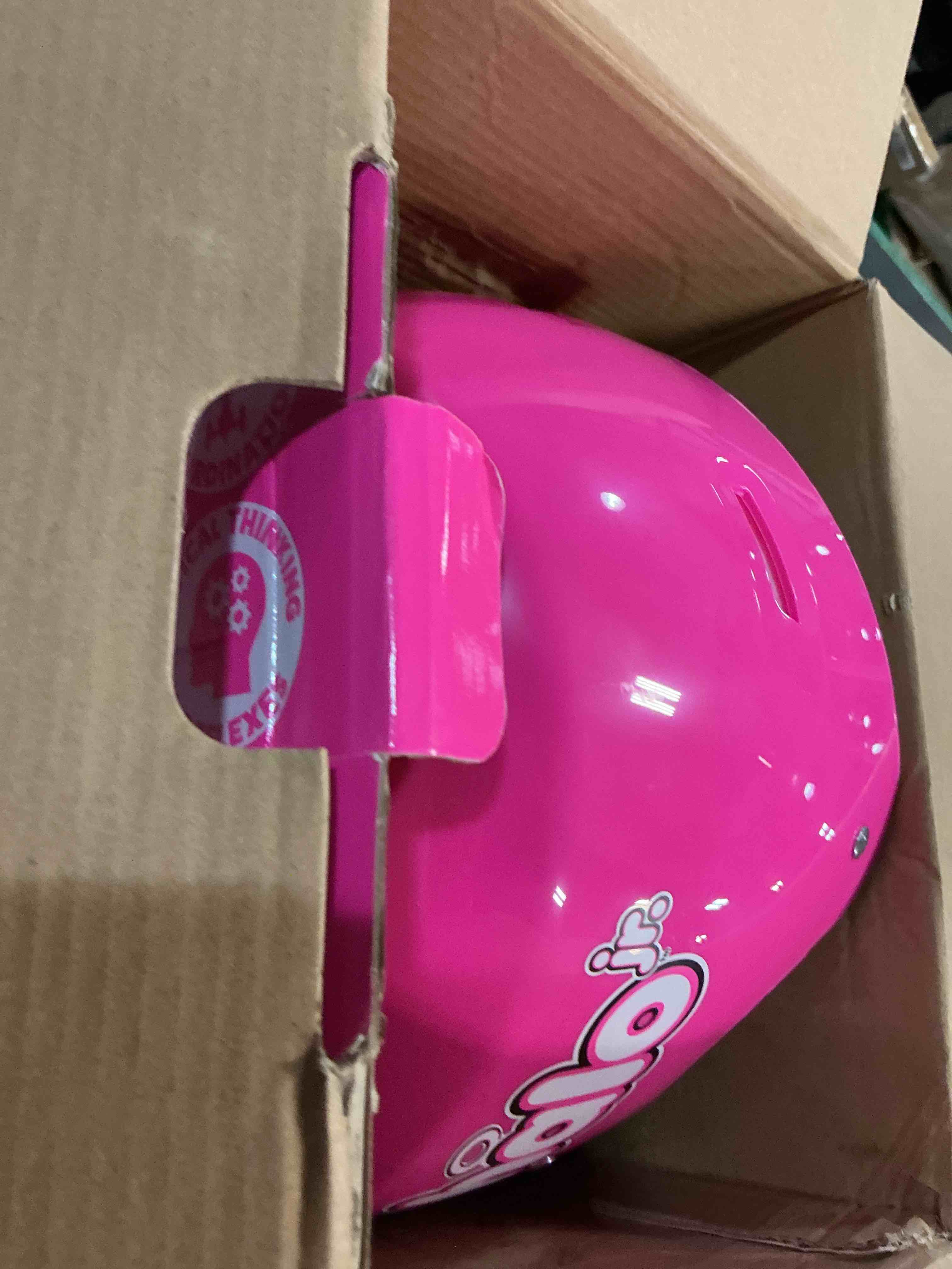 Condition photo showing Good Condition for halo rise above jr 3 wheel scooter combo - pink - super-bright light up wheels + size adjustable helmet - designed for all riders (unisex)