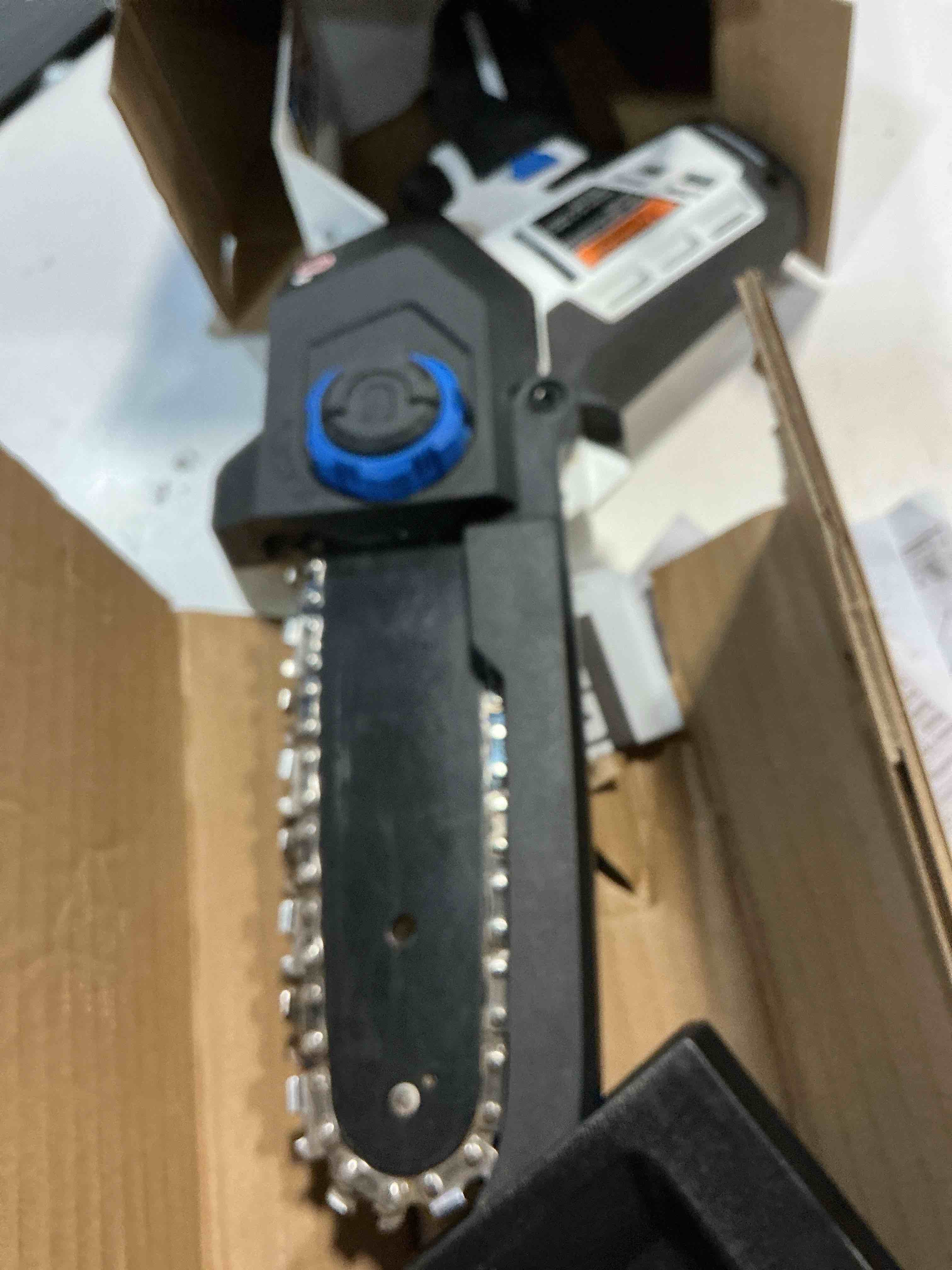 Condition photo showing Good Condition for hart 20 volt 6-inch battery-powered pruning chainsaw kit (1) 2.0ah lithium-ion battery
