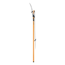PowerLever 1-1/8 in. Cut Capacity Steel Saw Blade 15 in. Fiberglass Pole 14 ft. Tree Pruner