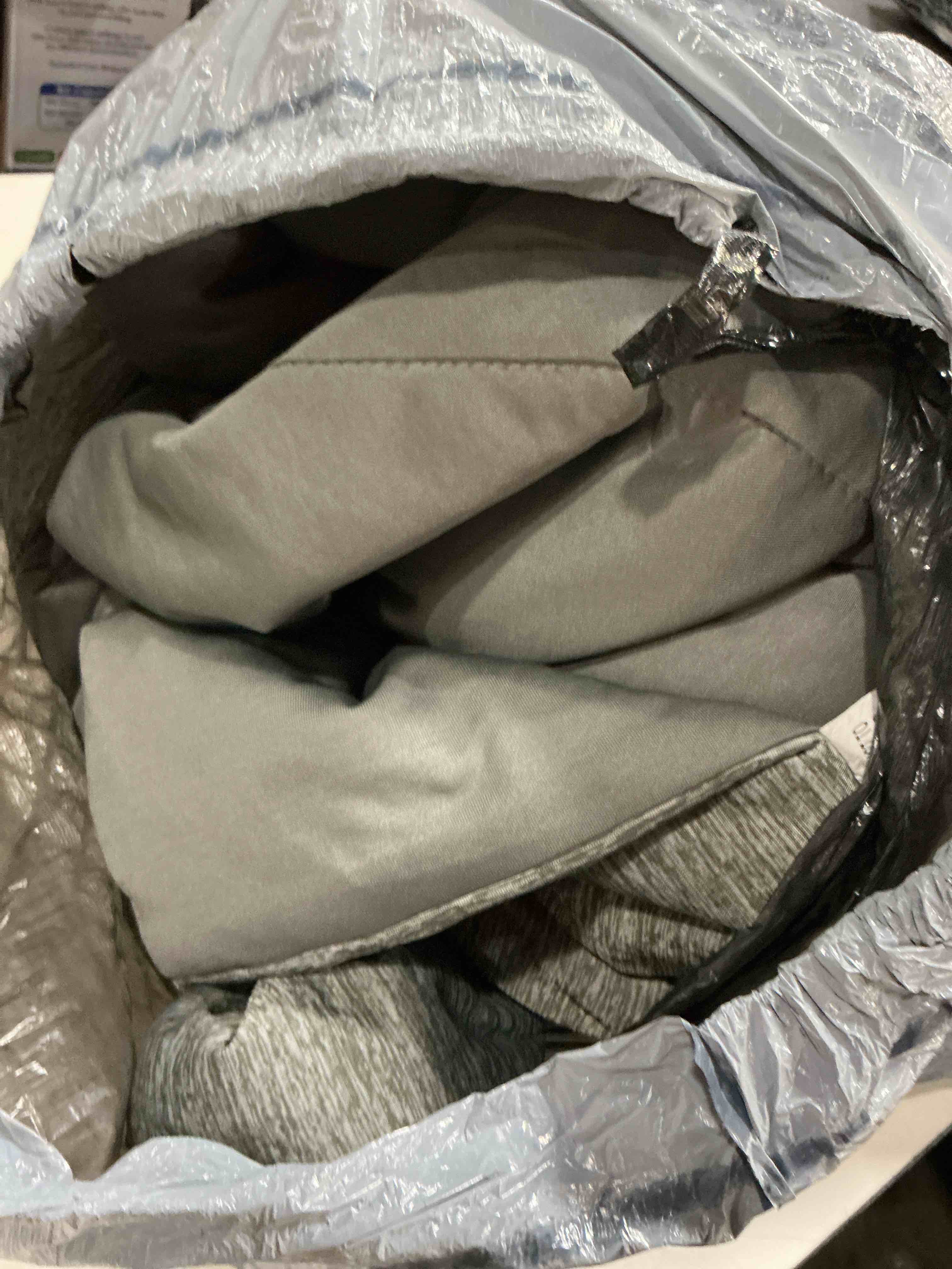 Condition photo showing As Is for ingeroom cooling comforter king size, cooling blanket for hot sleepers, ice cool blanket king size q-max 0.45, summer comforter machine washable cooling comforter- grey 90'' x 108''