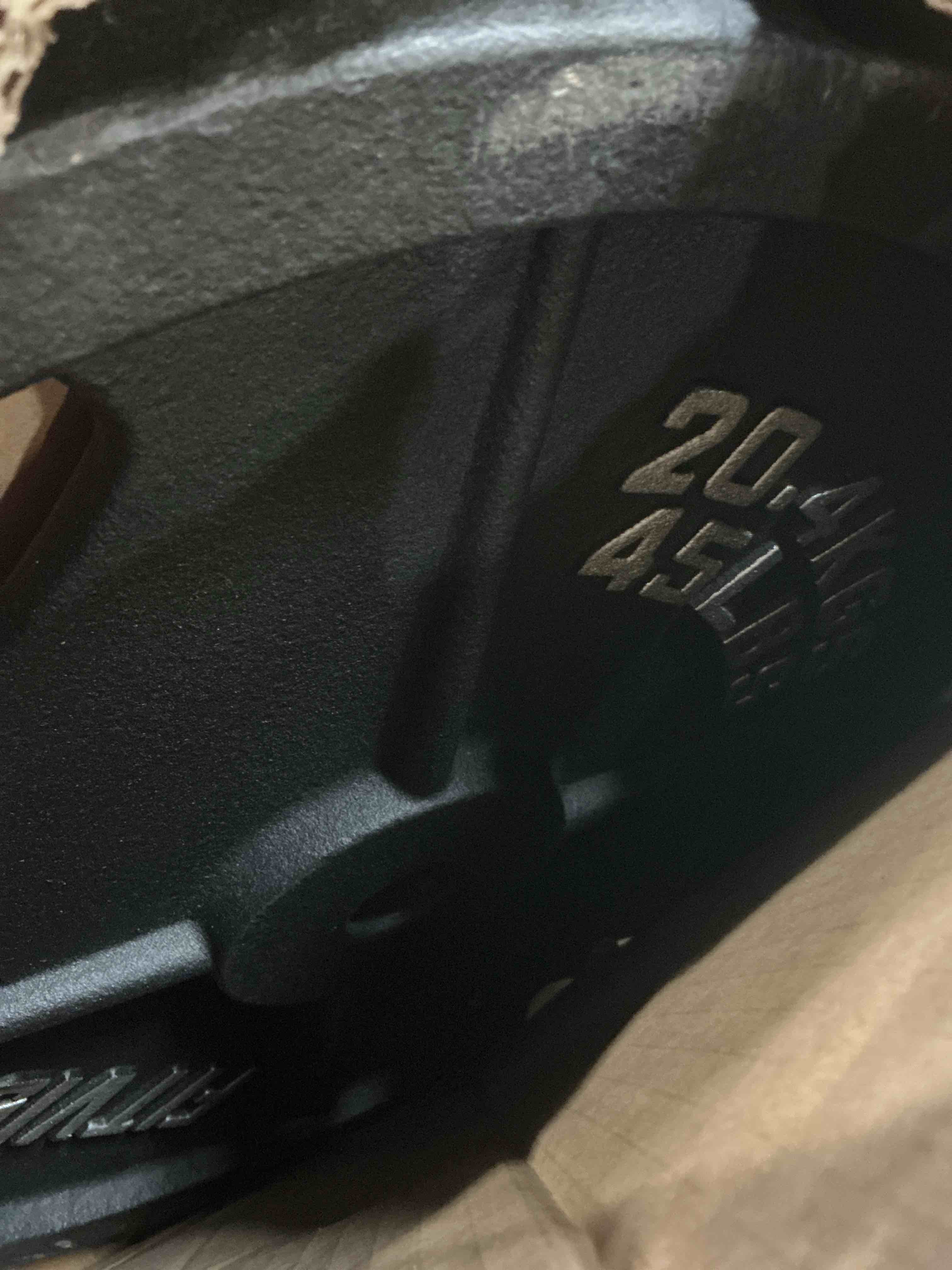 Condition photo showing New/Like New for fitvids 1 inch standard barbell weight plates, 2.5 lb to 45 lb plates for home gym strength training, deep grip edge 45lb (single)