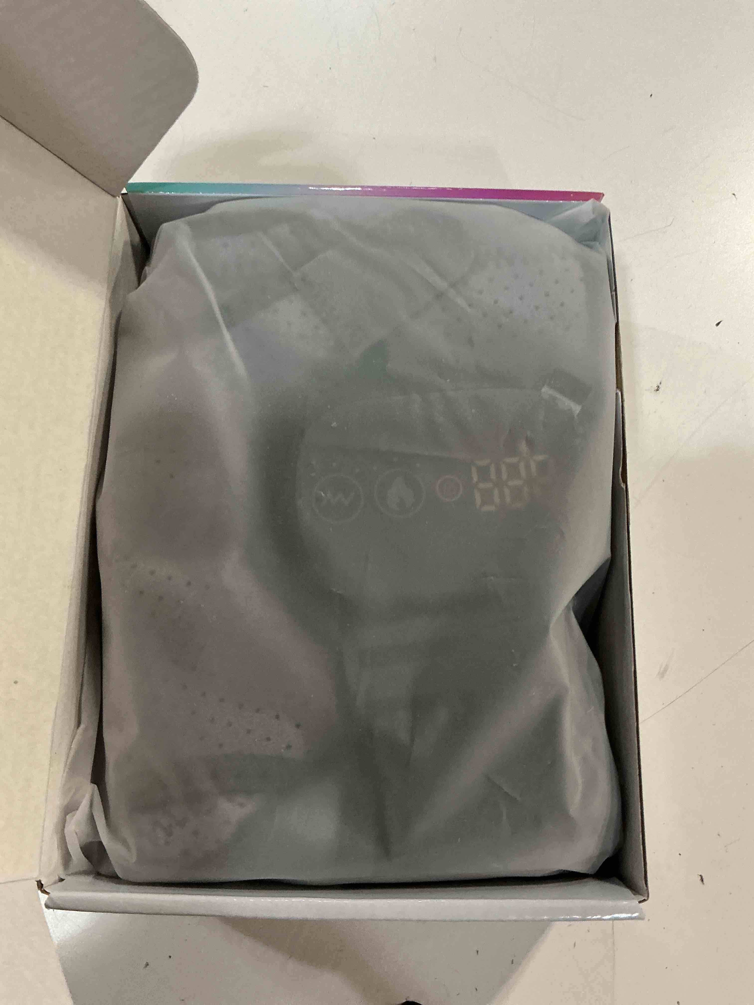 Condition photo showing Good Condition for shoulder heating pad heated wrap with massager - cordless shoulder massager brace with 3-vibration and 3-heat settings hot therapy for shoulder deep issue relief for women men  gray