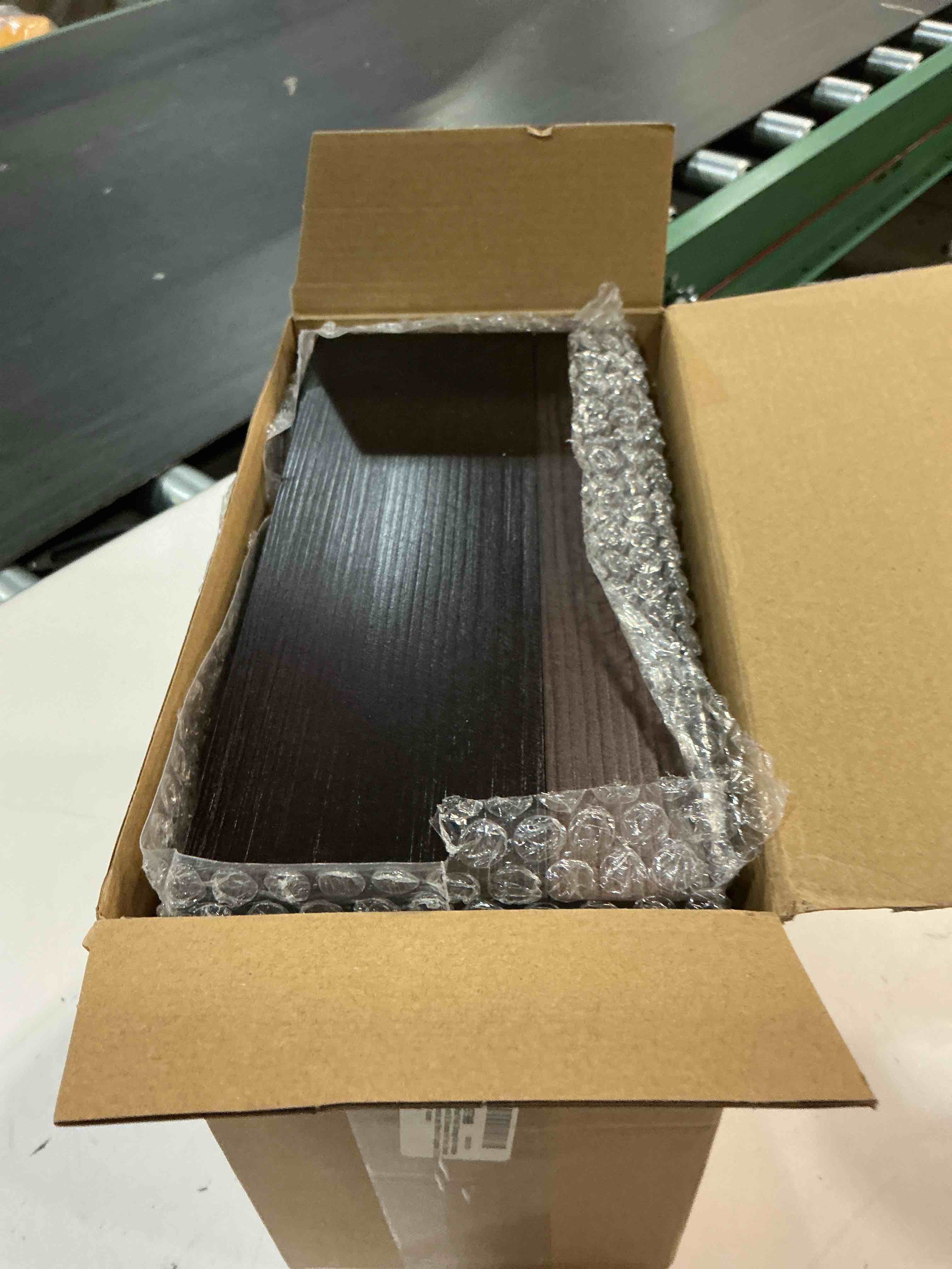 Condition photo showing Good Condition for abbylike elegant wood paint storage box with locking clasps & removable tray walnut art supply multi-function artist tool supply box for paint, brush, pencil and artist gifts supplies