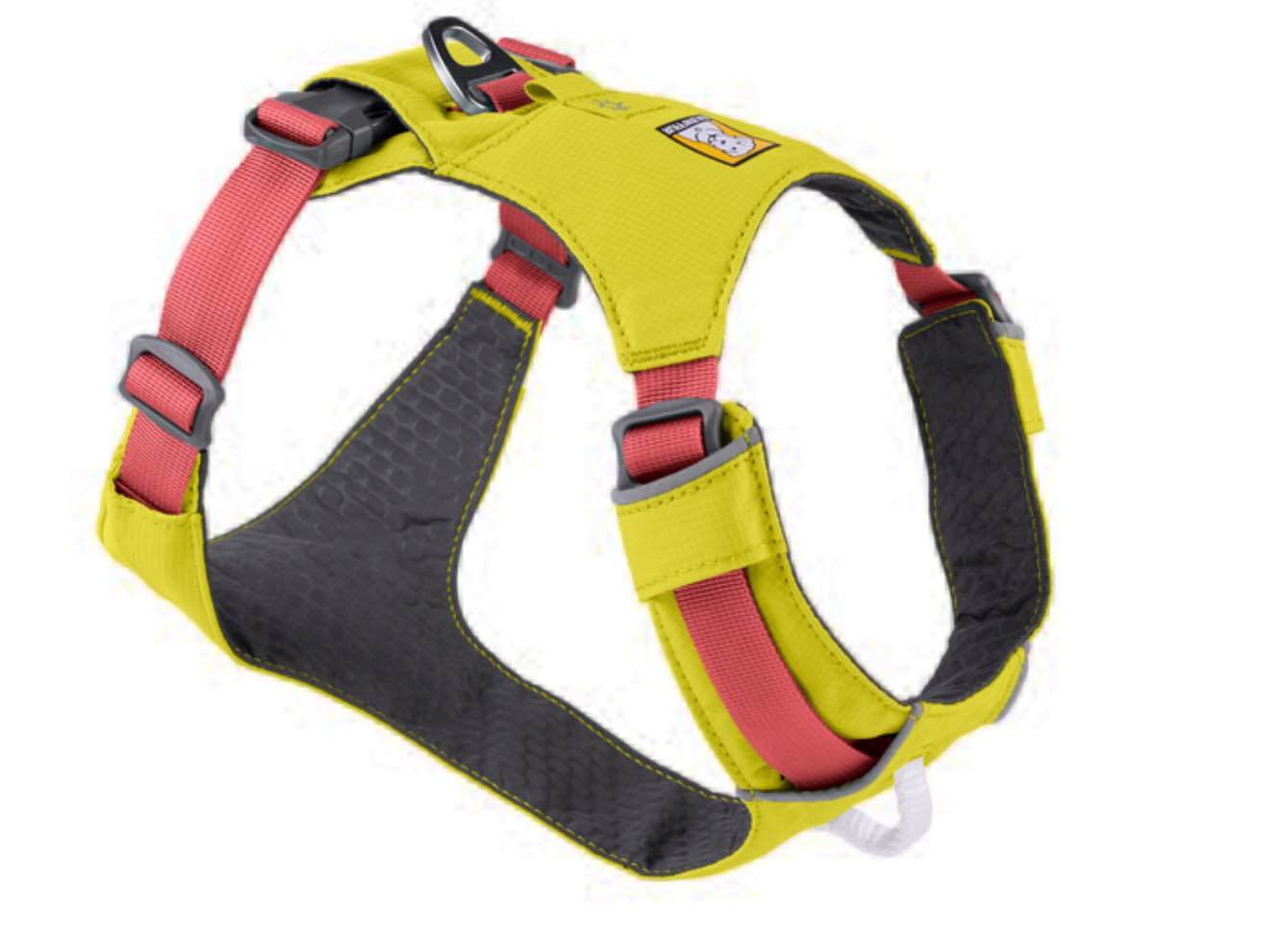 Ruffwear Dog Harness Yellow and Pink Small