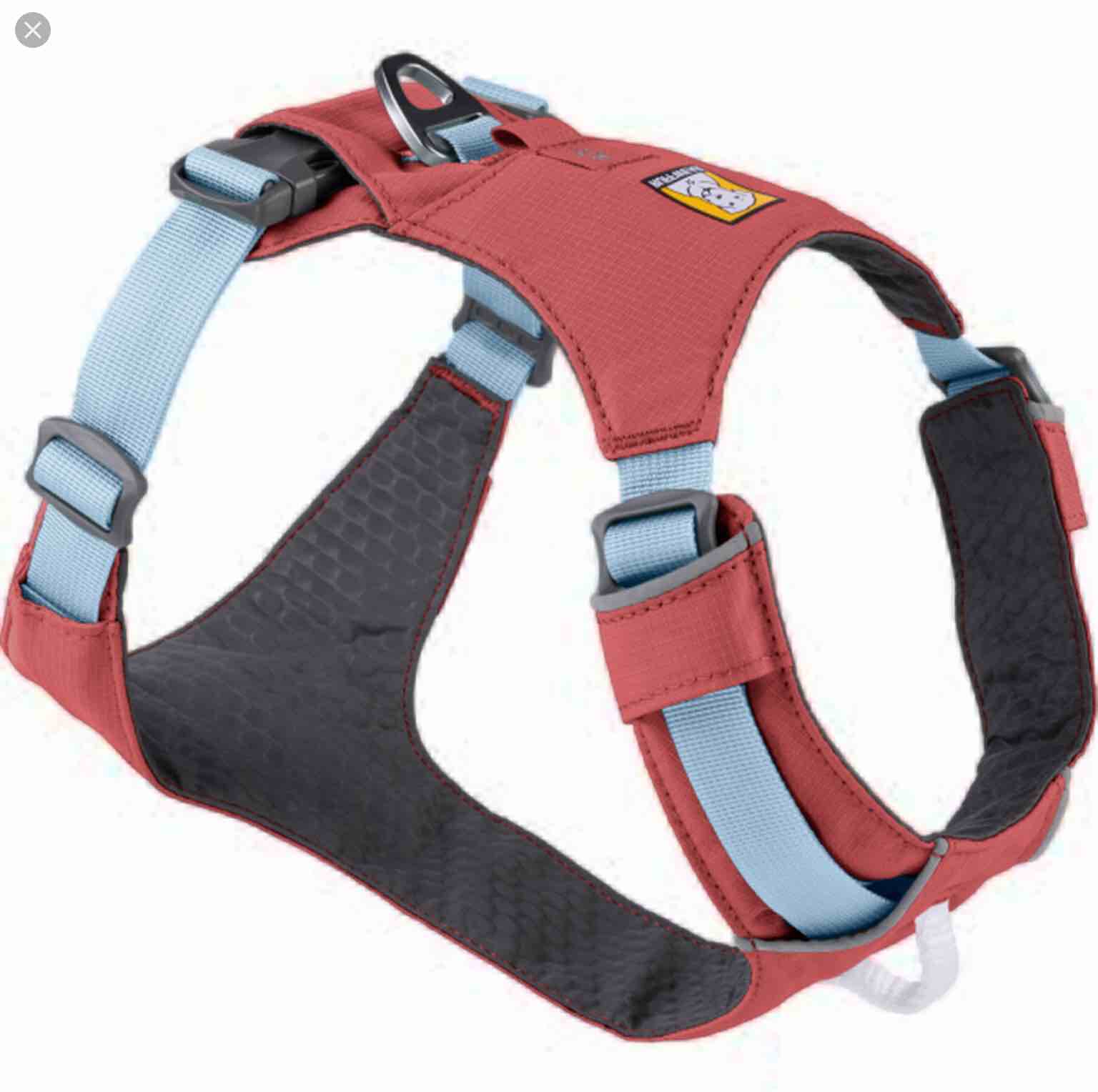 ruffwear dog harness pink and blue x-small