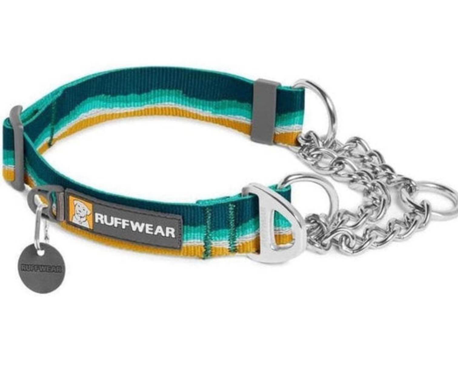 ruffwear dog collar green 14-20in