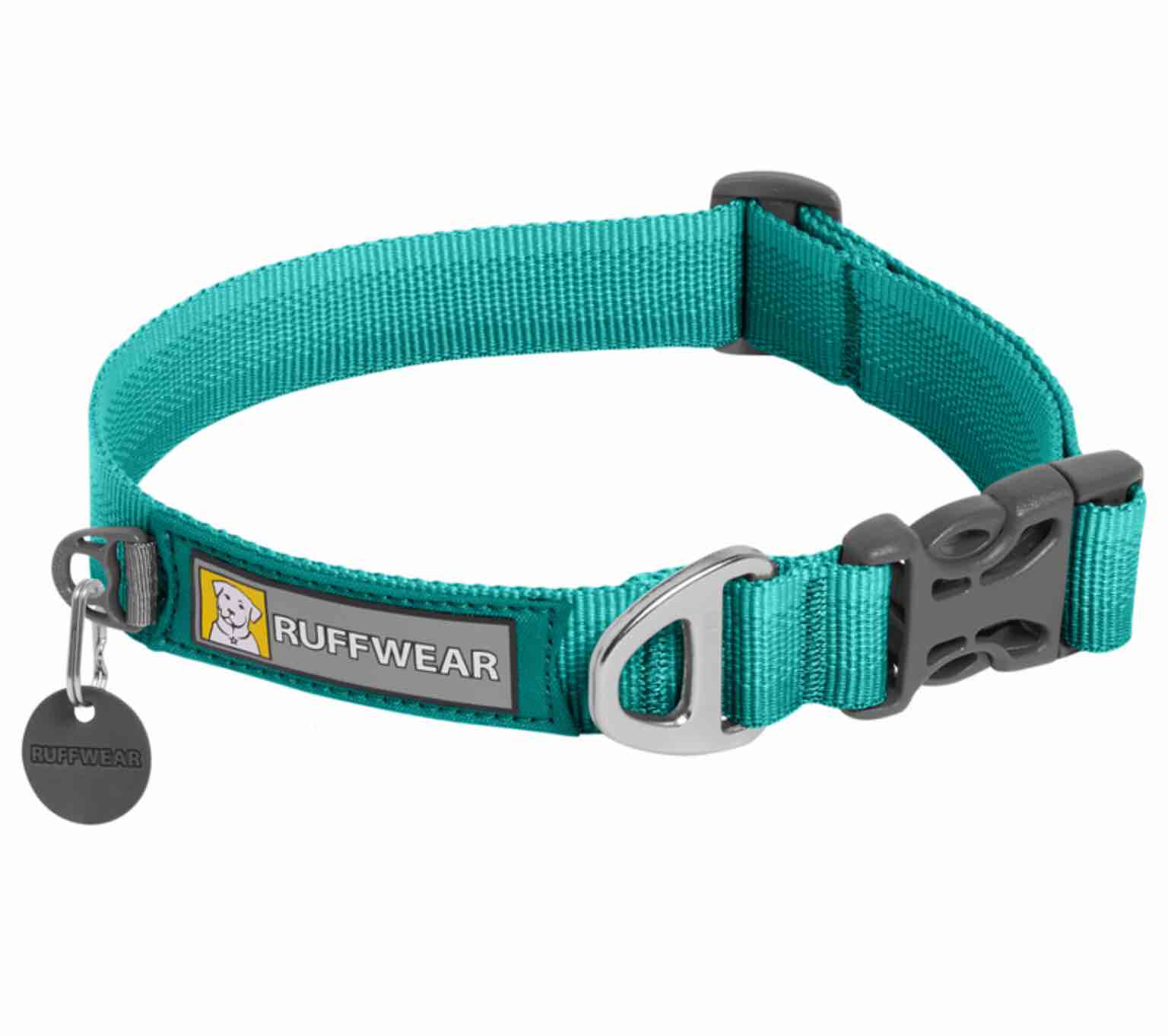 ruffwear dog collar teal