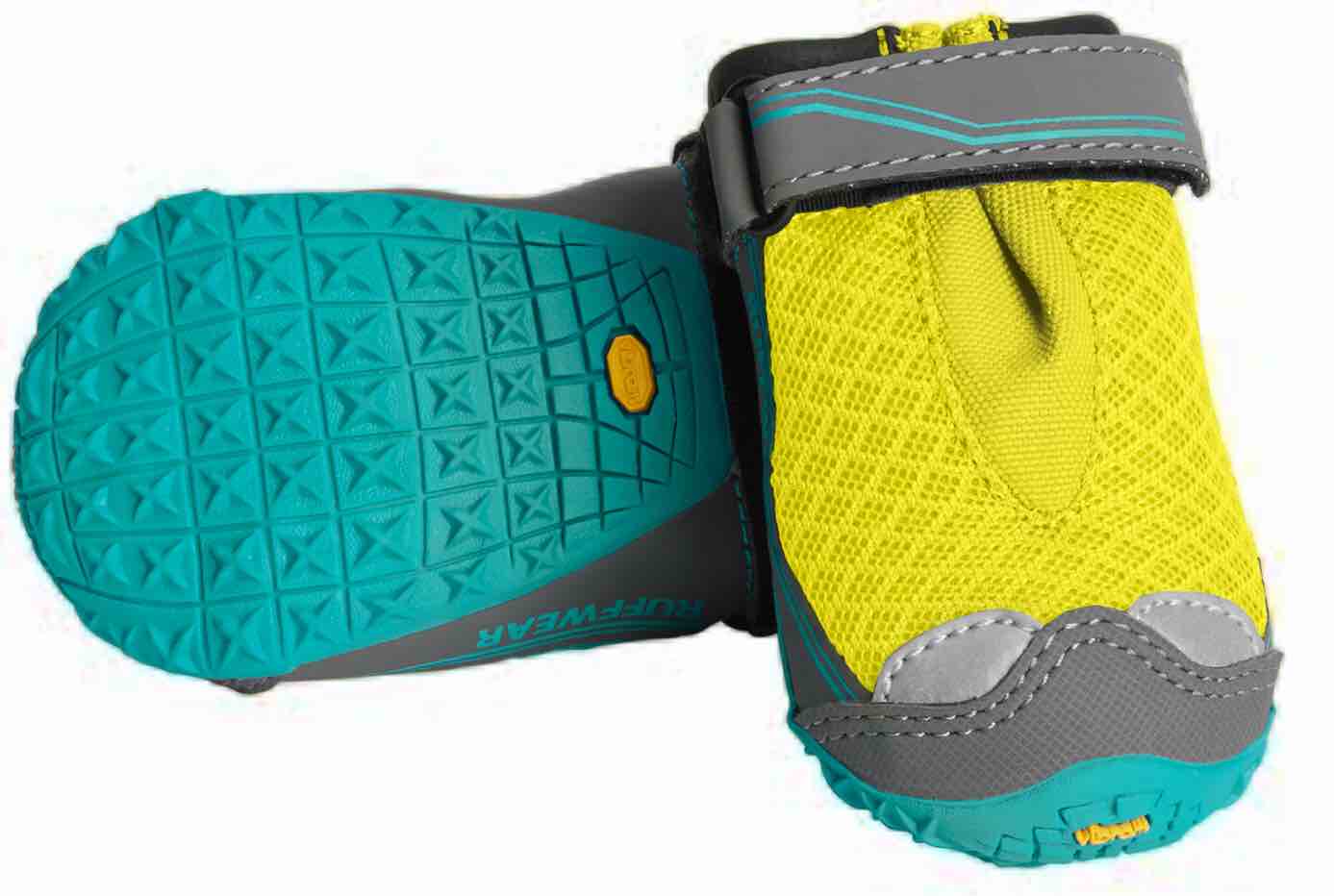 ruffwear, grip trex dog boots, outdoor booties with rubber soles for hiking and running 2.75in