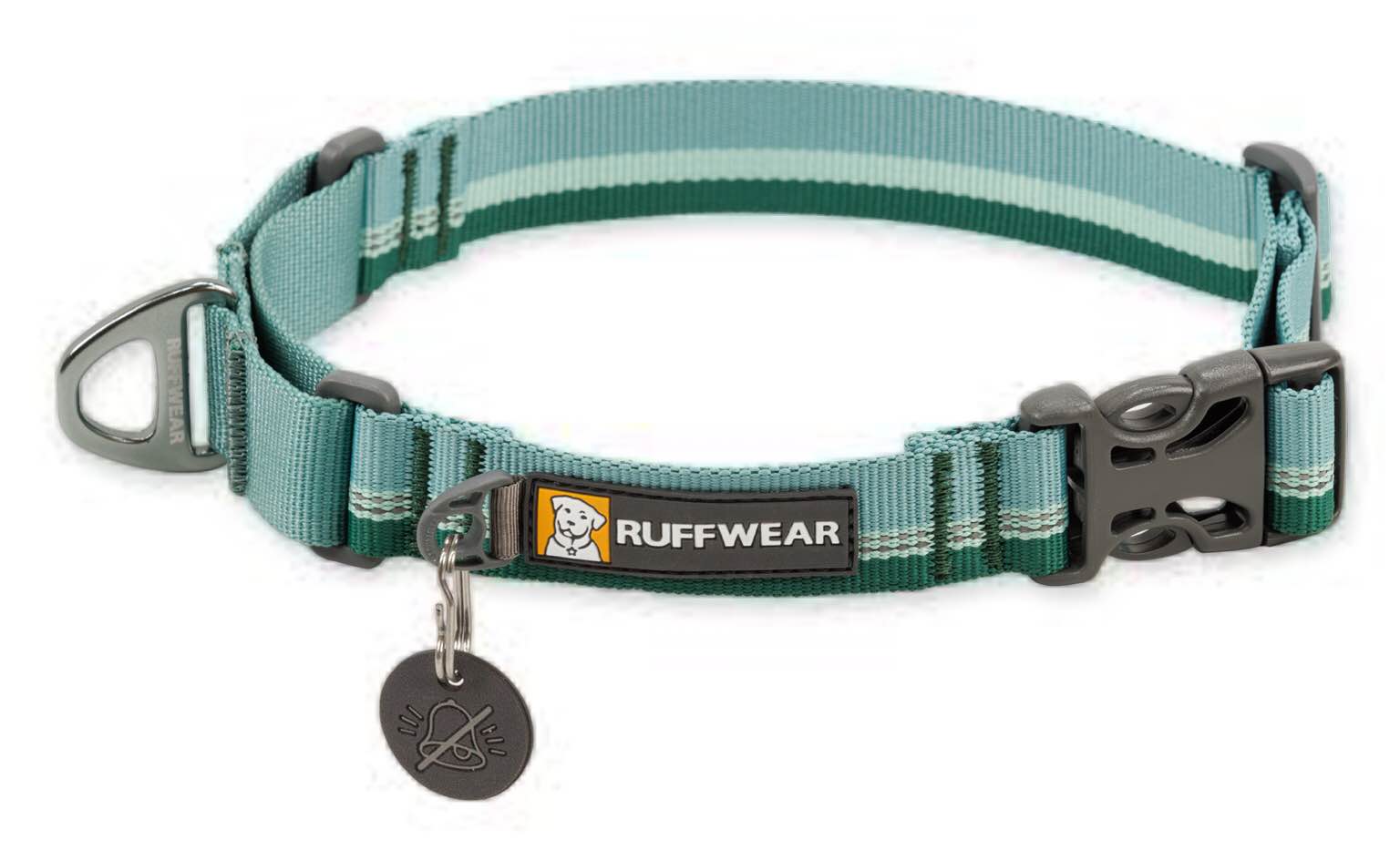 ruffwear dog collar green 17-20in