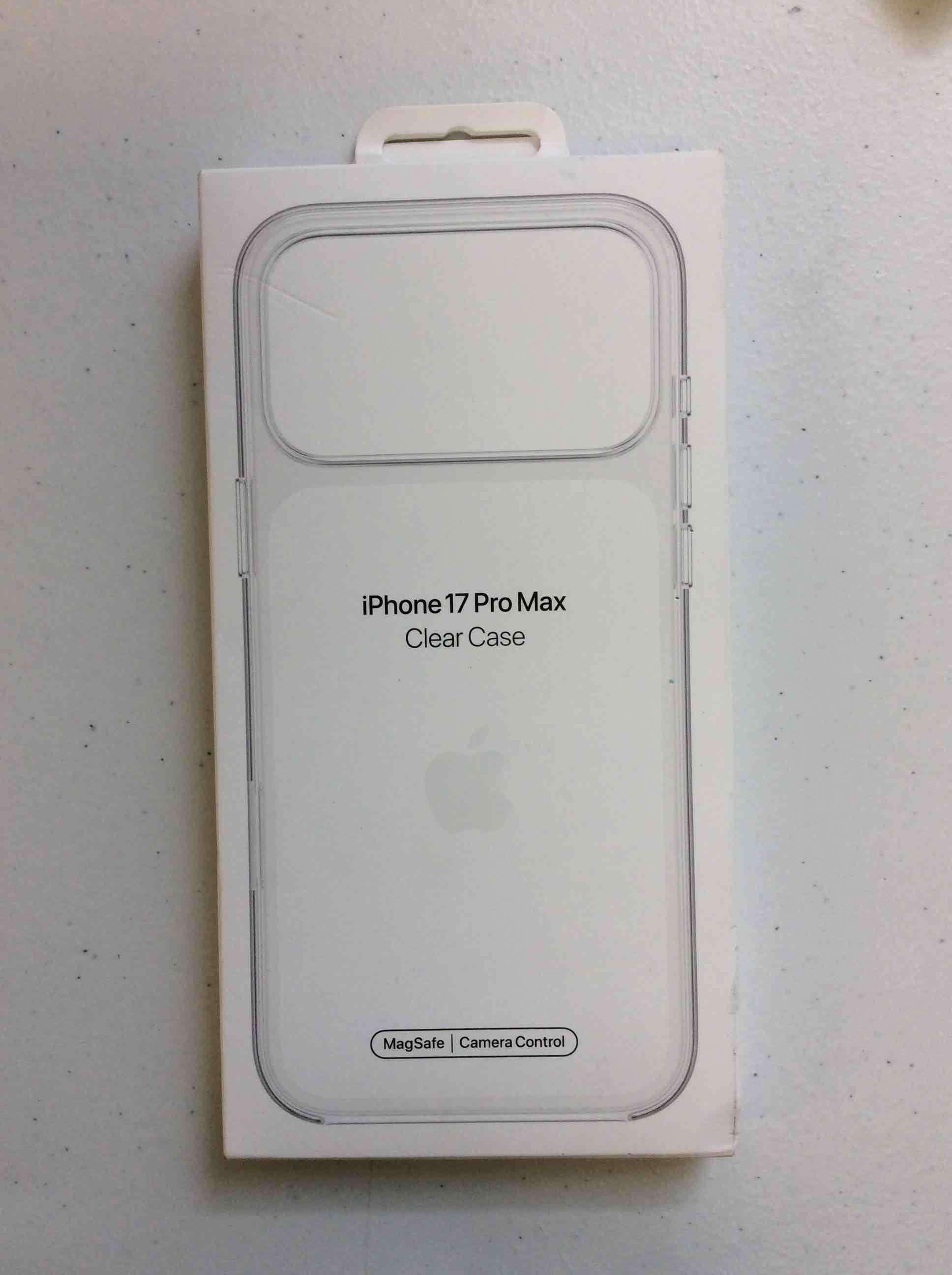 iphone 17 pro max clear case