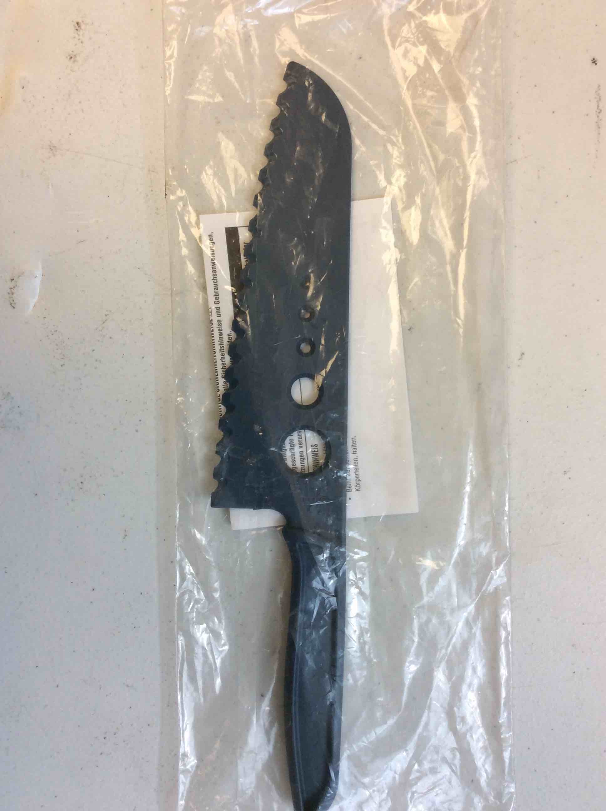 Serrated Nylon Knife 