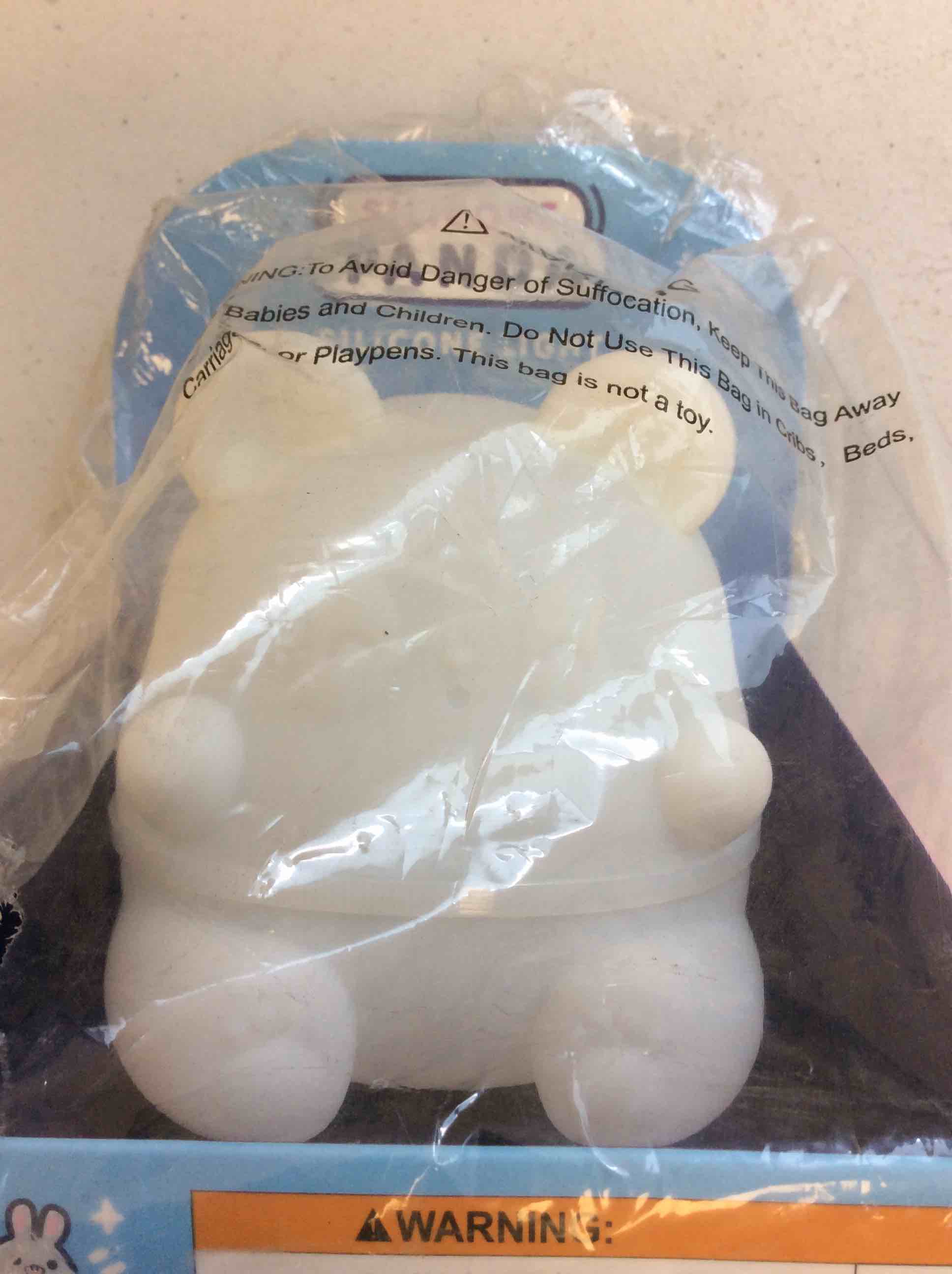 Condition photo showing New/Like New for silicone panda with light 