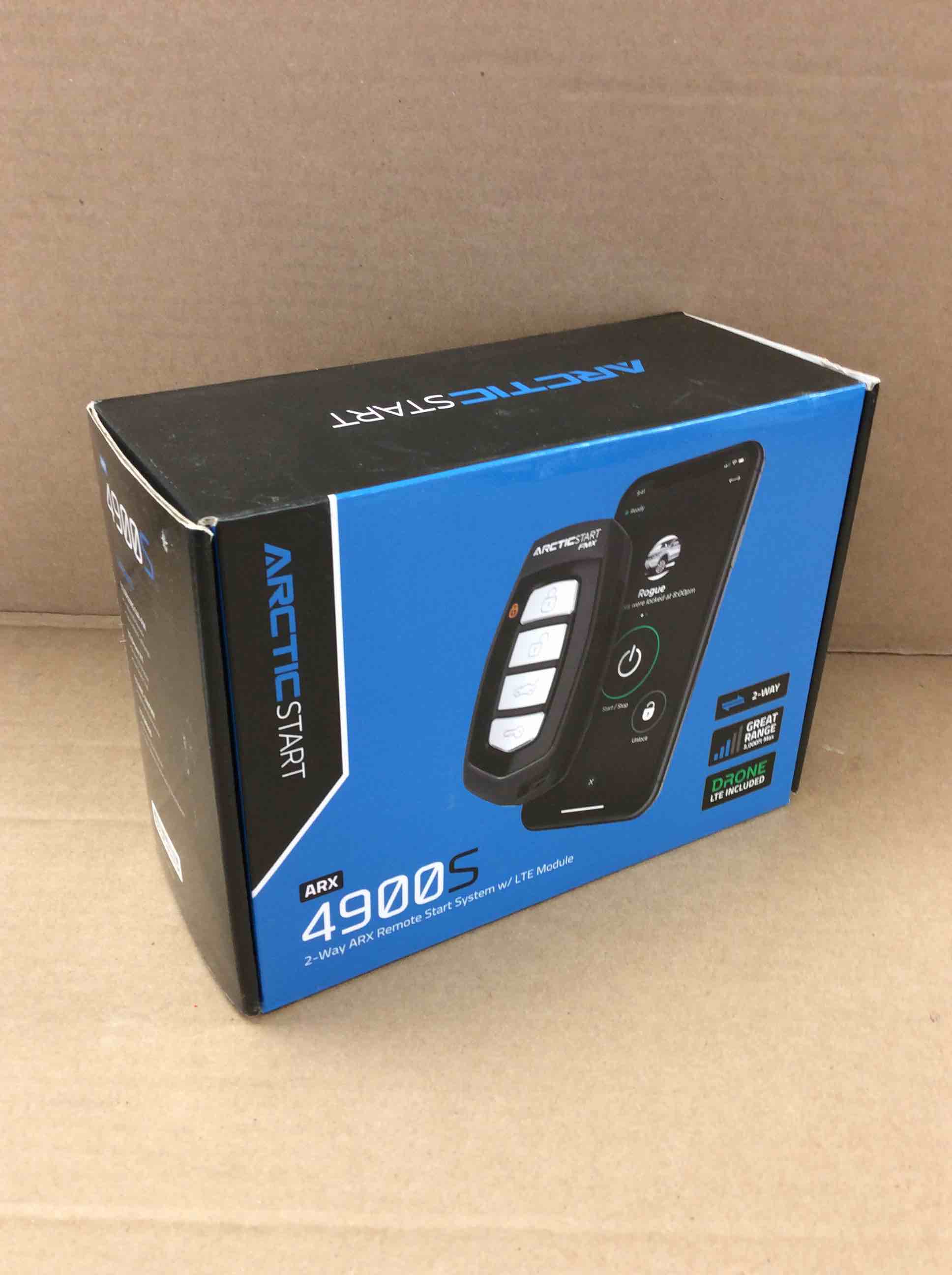 Condition photo showing New/Like New for arctic start arx4900s all-in-one 2-way remote start bundle with lte led 3000 range