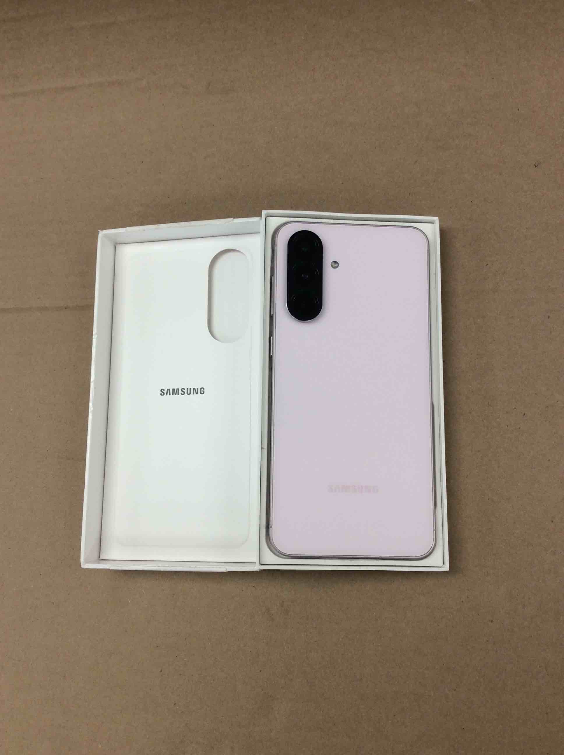 Condition photo showing Good Condition for samsung galaxy a56 5g ai (for tmobile mint tello & global) (128gb + 8gb) version latina unlocked sm-a566e/ds 6.6" 120hz 50mp triple (awesome pink sm-a566eliatpa)