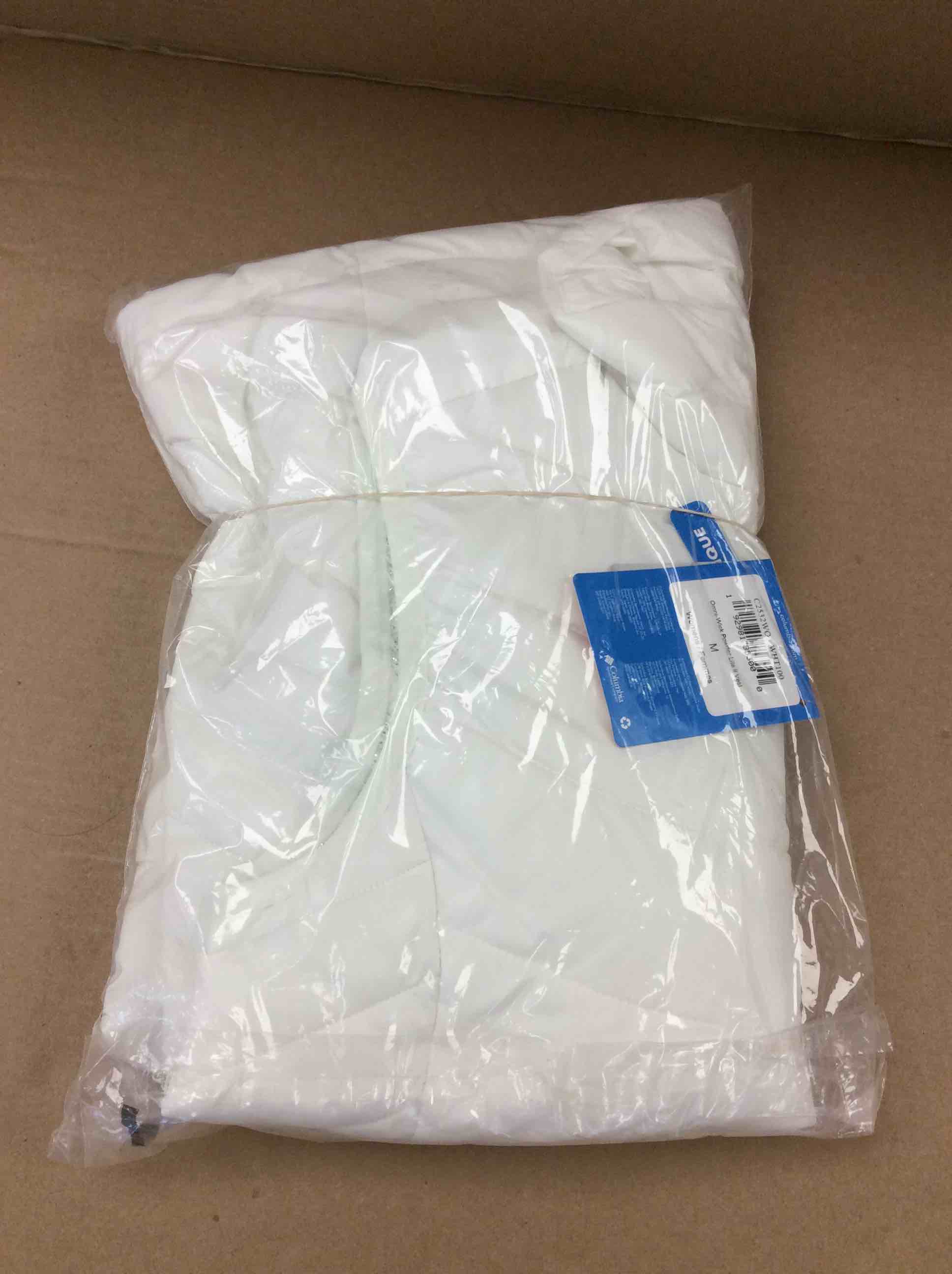 Condition photo showing New/Like New for columbia women's powder lite ii vest - white medium 