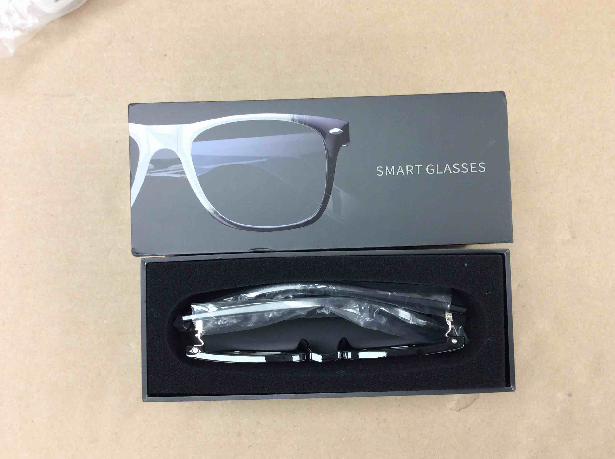 Condition photo showing New/Like New for alpha digital polarized bluetooth smart glasses with mic speakers & voice assistant – ip65 waterproof 5hr battery