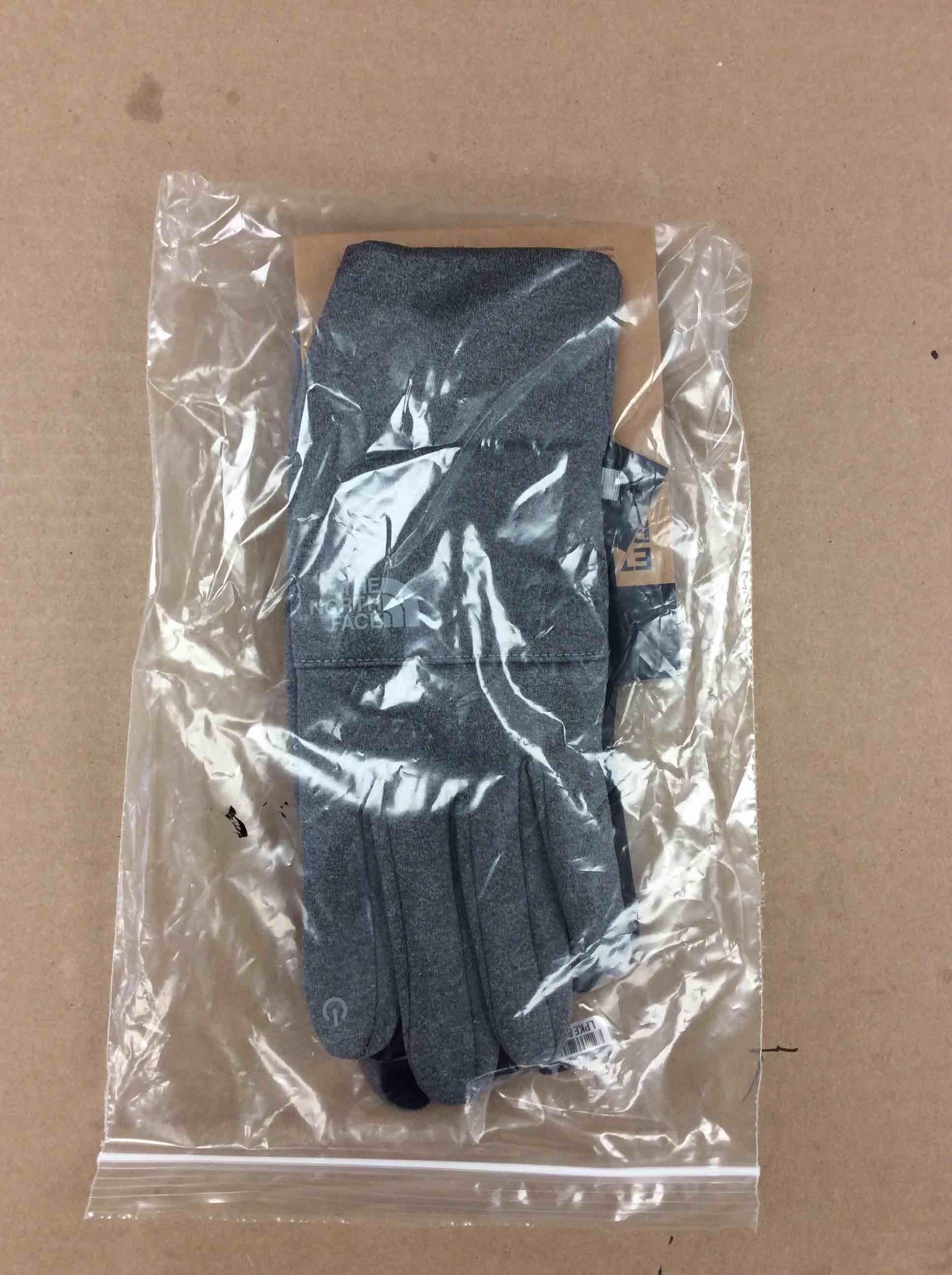 Condition photo showing New/Like New for the north face etip gloves in tnf medium grey heather at nordstrom, size x-large