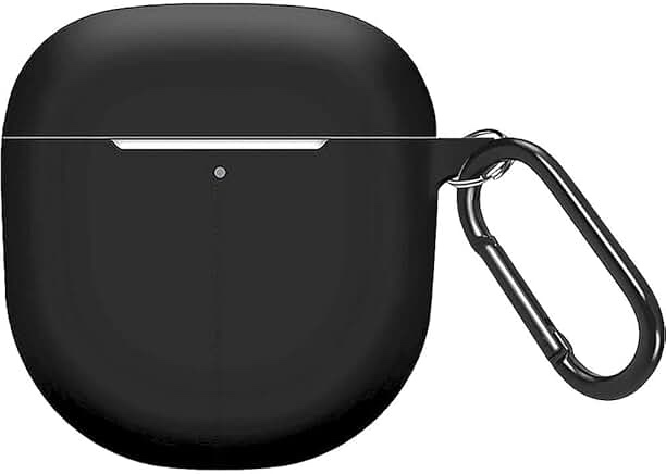 saharacase - anti-slip silicone case for bose quietcomfort ii and quietcomfort ultra headphones - black