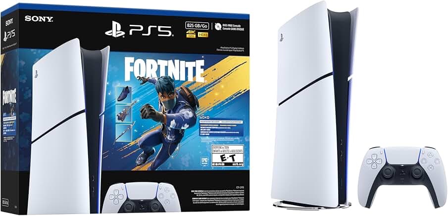 PlayStation 5 Digital Edition 825GB - Fortnite Flowering Chaos Bundle