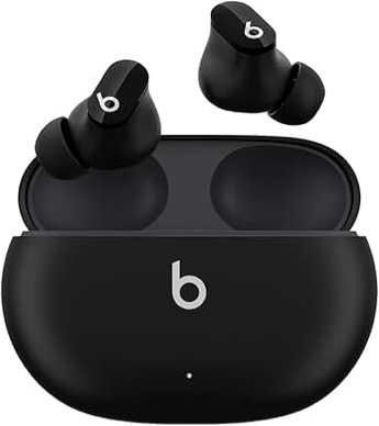 beats studio buds - true wireless noise cancelling earbuds - compatible with apple & android, built-in microphone, ipx4 rating, sweat resistant earphones, class 1 bluetooth headphones - black