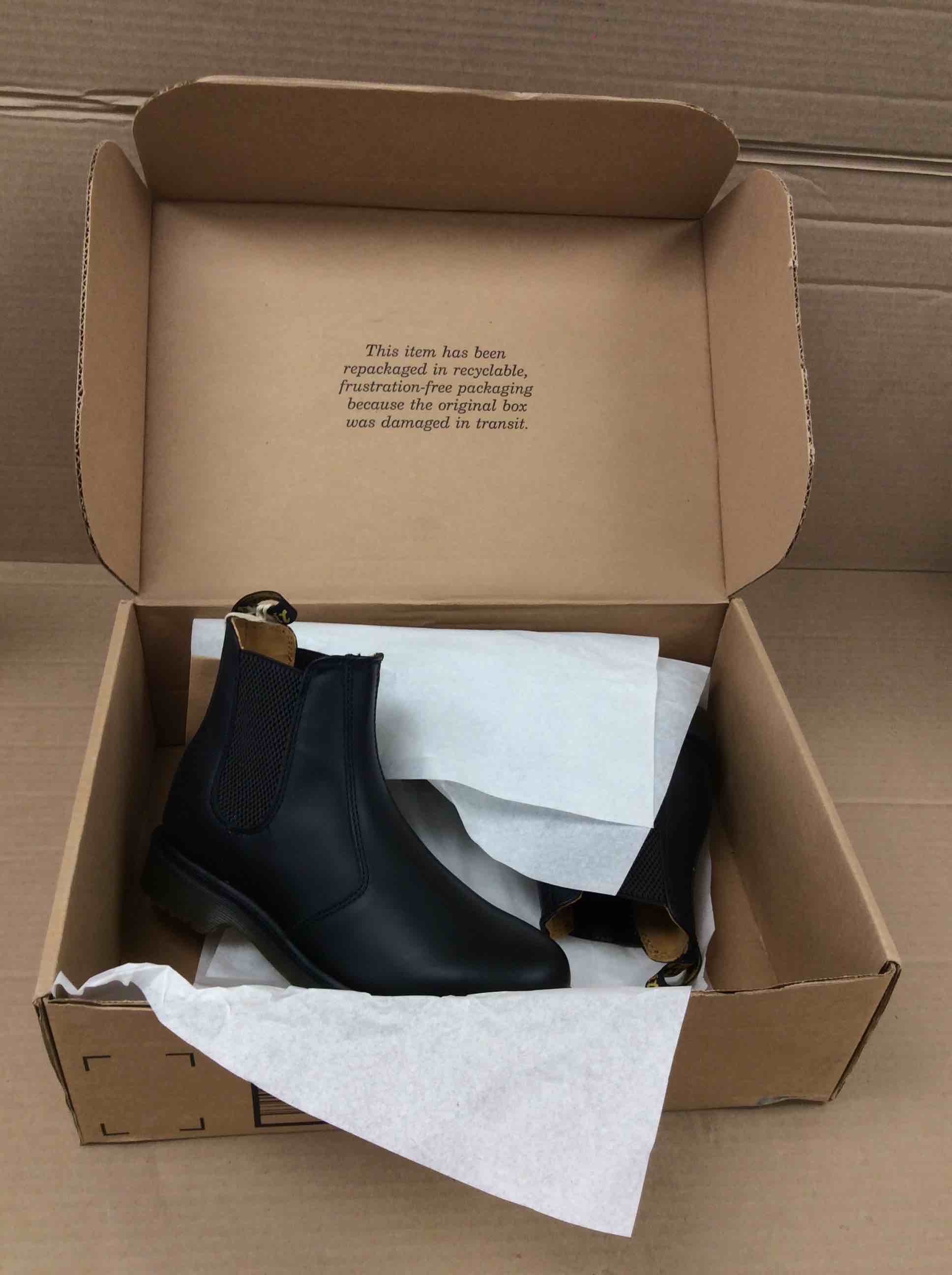 Condition photo showing New/Like New for women’s 7 men’s 6 dr. martens 2976 originals chelsea, unisex, twin gore, slip resistant boot