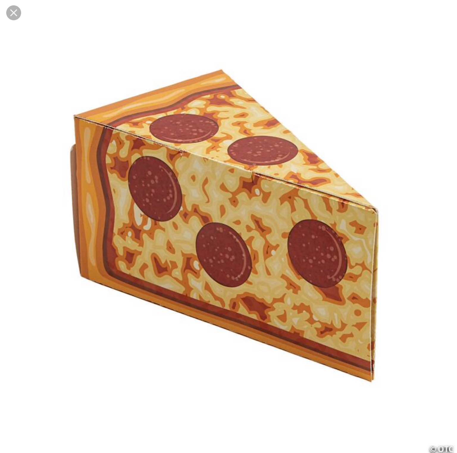 oriental trading pizza treat box 6pcs