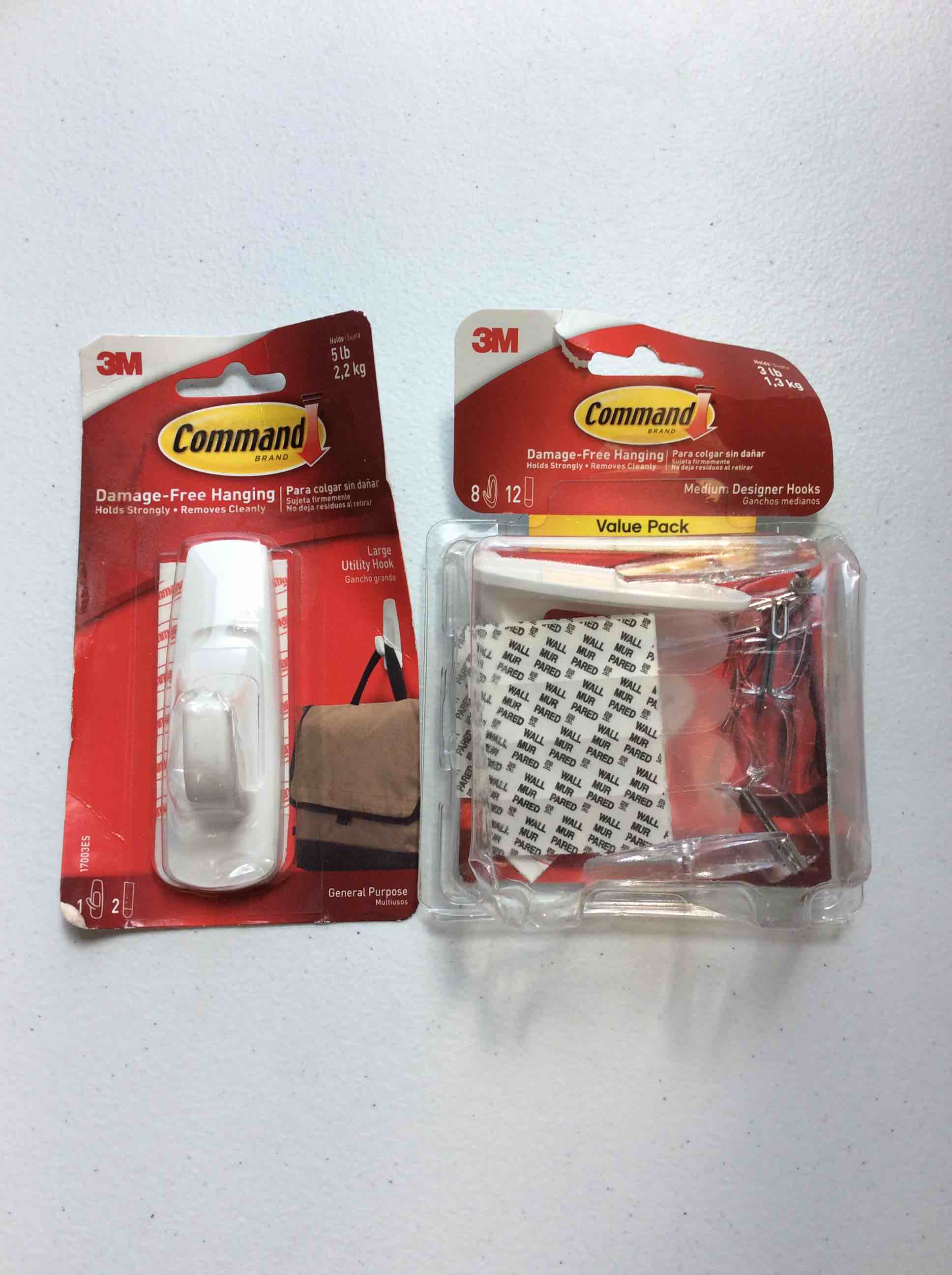 Command Large Utility Hook and Medium Designer Hooks