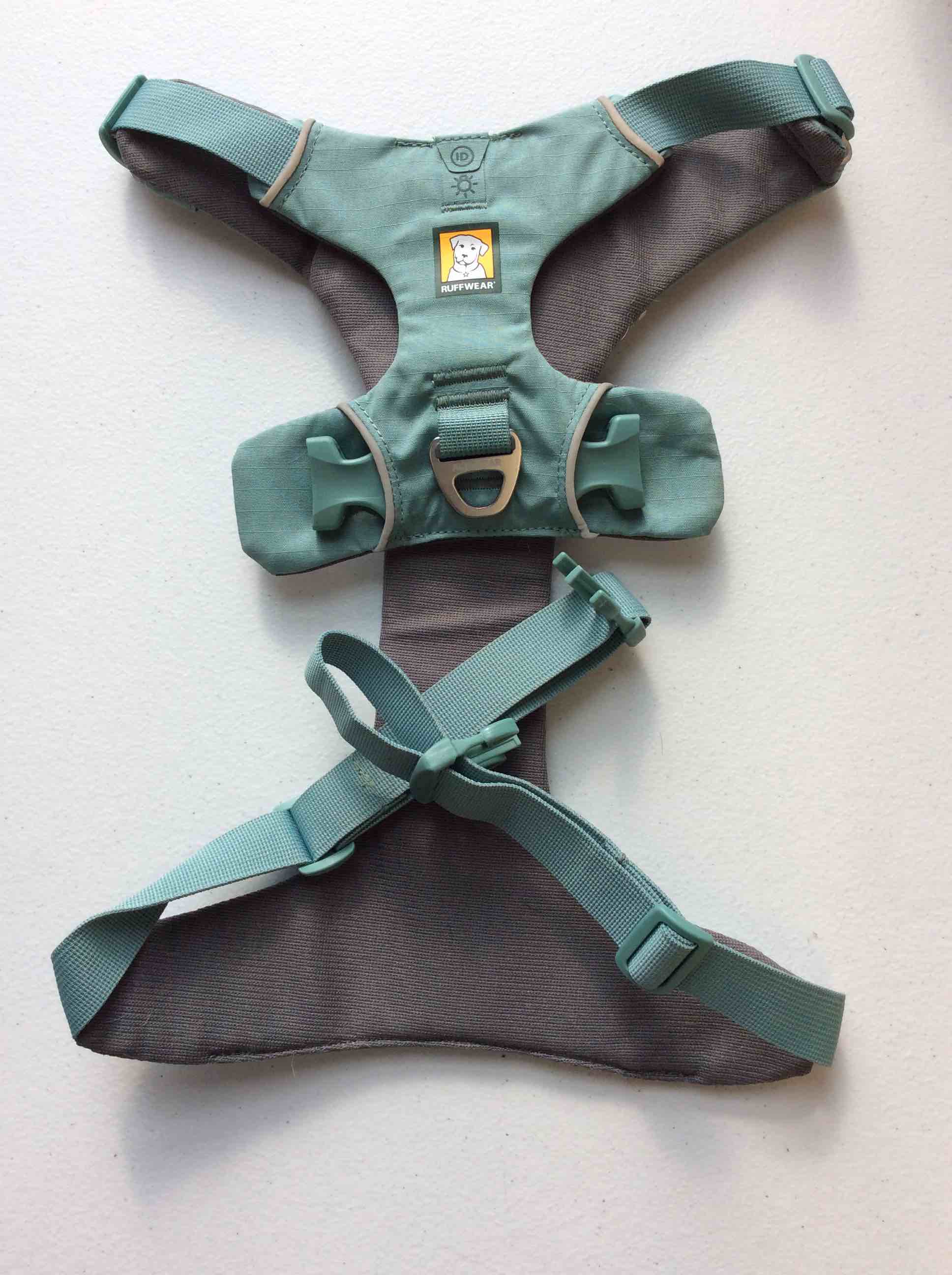 Condition photo showing Good Condition for ruffwear dog harness green large/x-large
