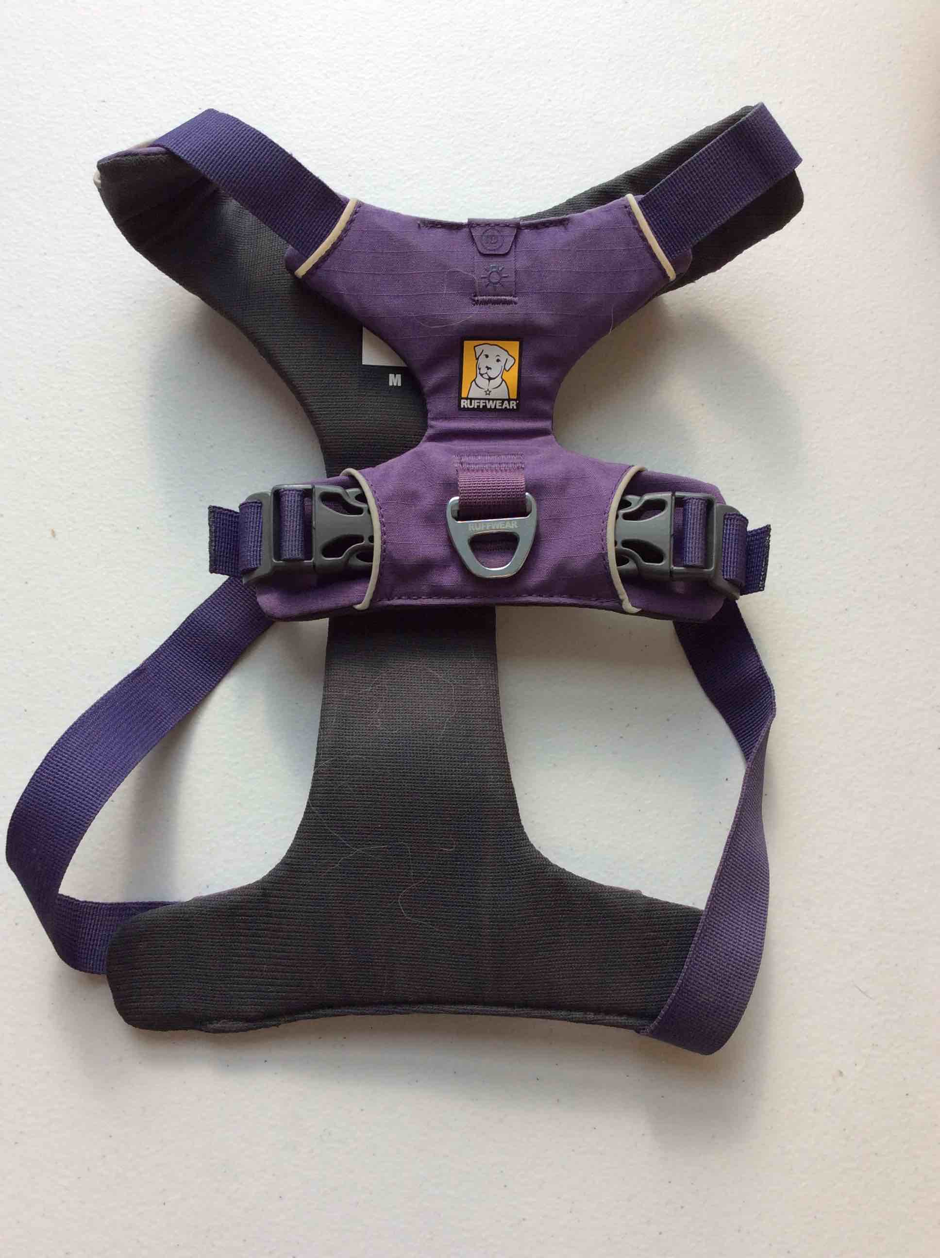 Condition photo showing Good Condition for ruffwear dog harness purple medium