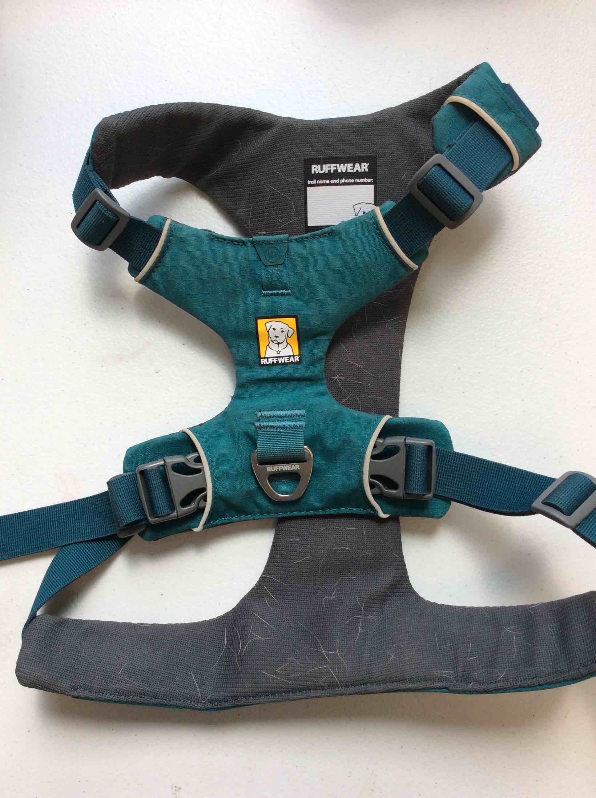 Condition photo showing Good Condition for ruffwear dog harness green large/x-large