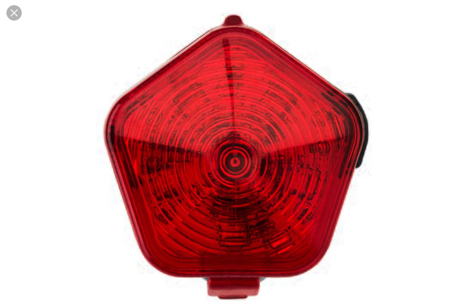 Ruffwear Audible Beacon Safety Light Red Currant