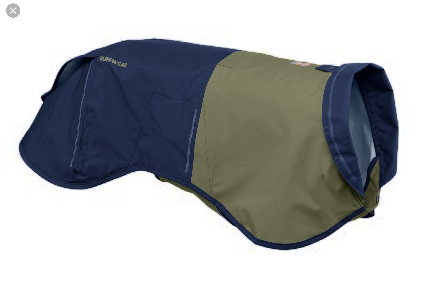 RUFFWEAR, Sun Shower Dog Raincoat, Waterproof & Windproof Jacket for Wet Weather