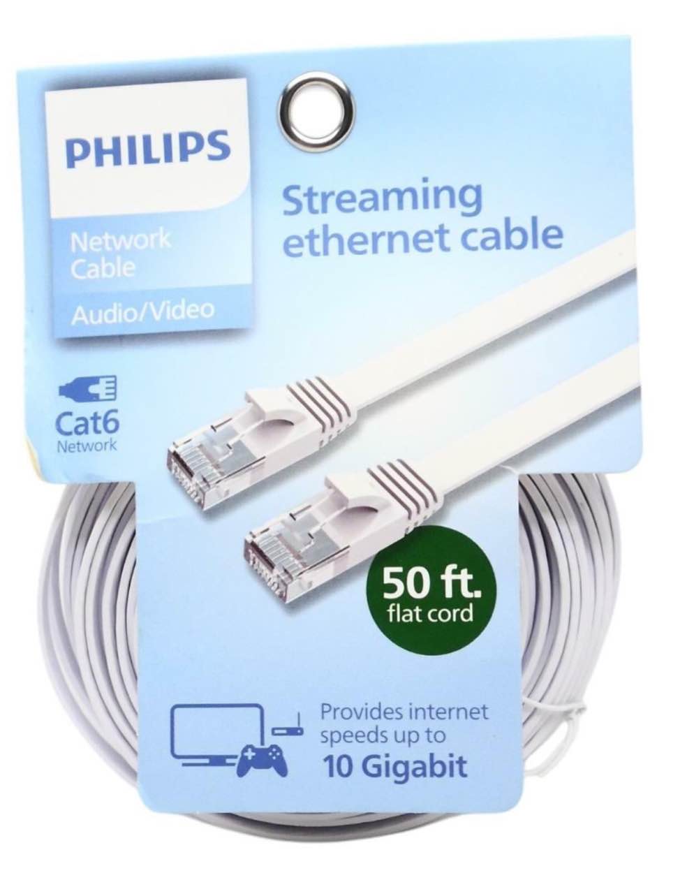 two philips network cable streaming ethernet cables