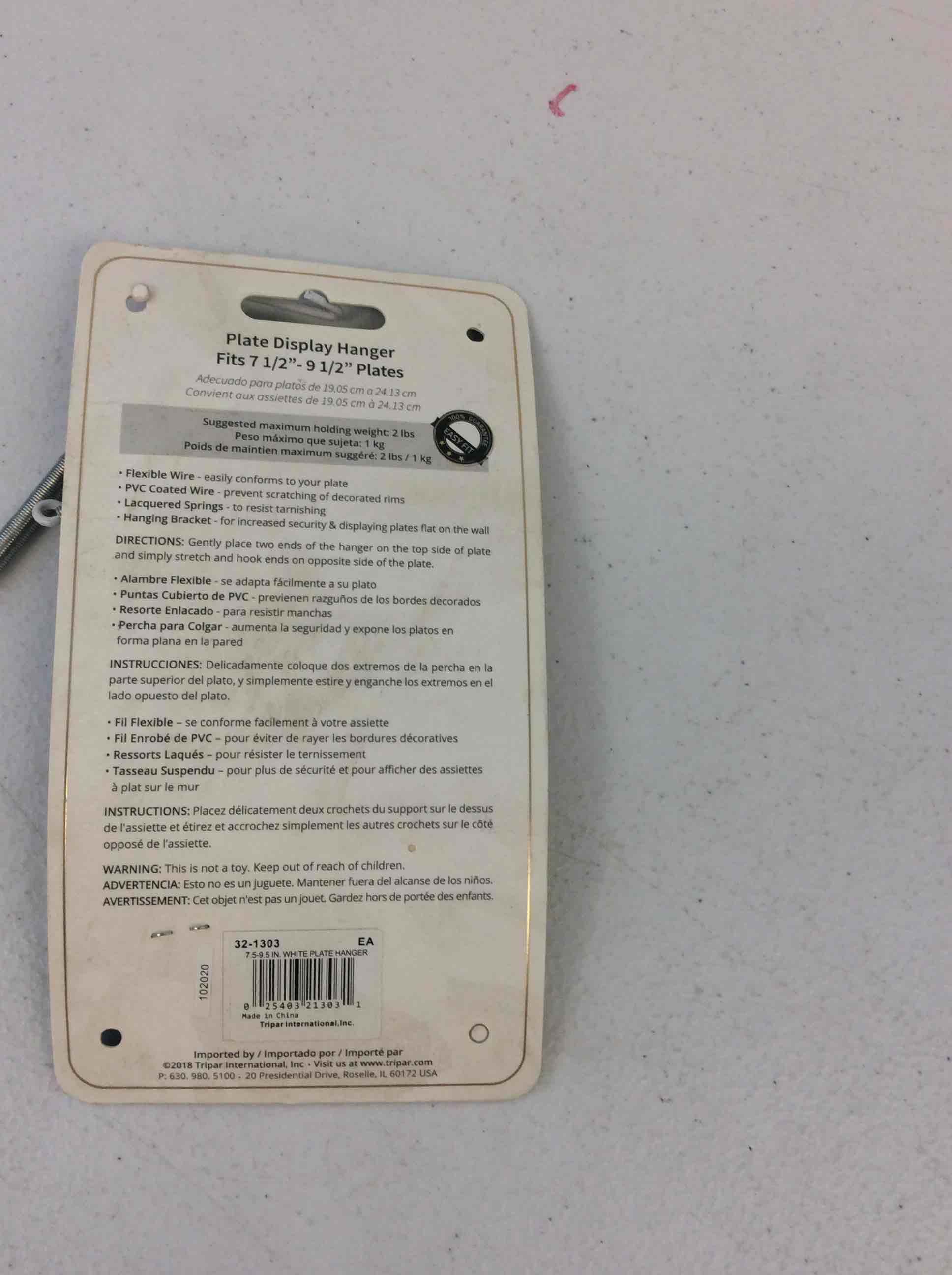 Condition photo showing Good Condition for plate display hanger