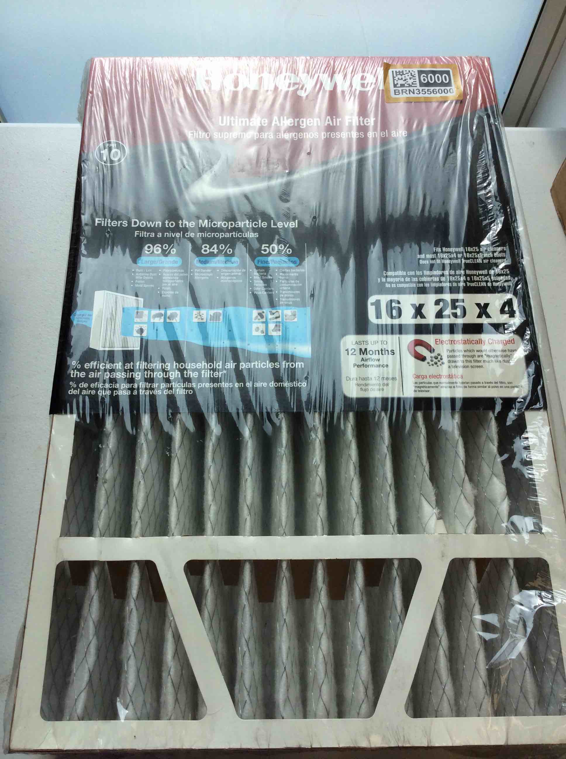 Honeywell Ultimate Allergen Air Filter 10 FPR
