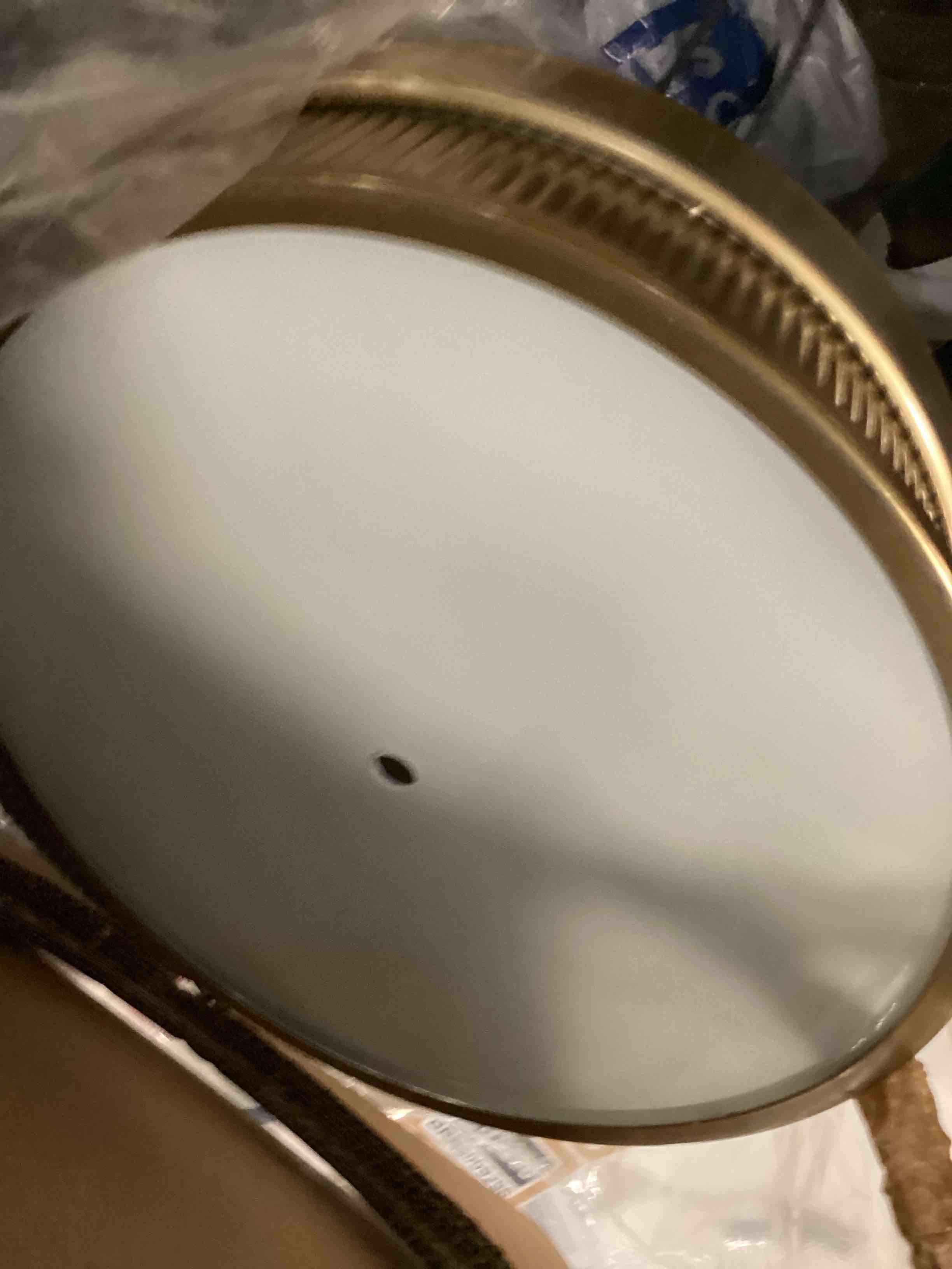 Condition photo showing Good Condition for origin 21 cassia 2 -light 12-in bronze flush mount light
