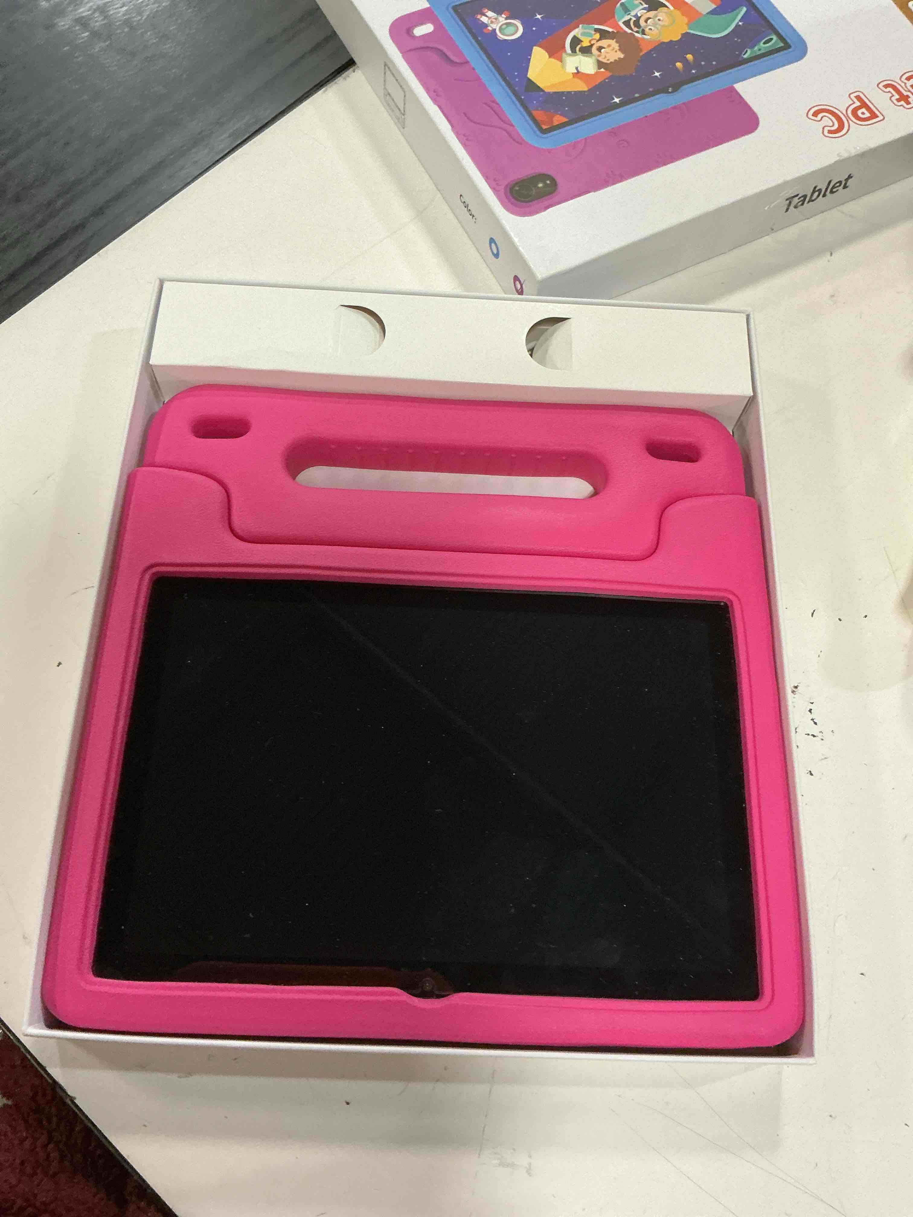 Condition photo showing Good Condition for colorroom 2026 upgraded android 15 tablet, 10inch kids tablet, octa-core cpu, 10gb+64gb+1tb expand tablets for kids with kids space, parental control, 6000mah big battery,touchscreen tableta,pink 