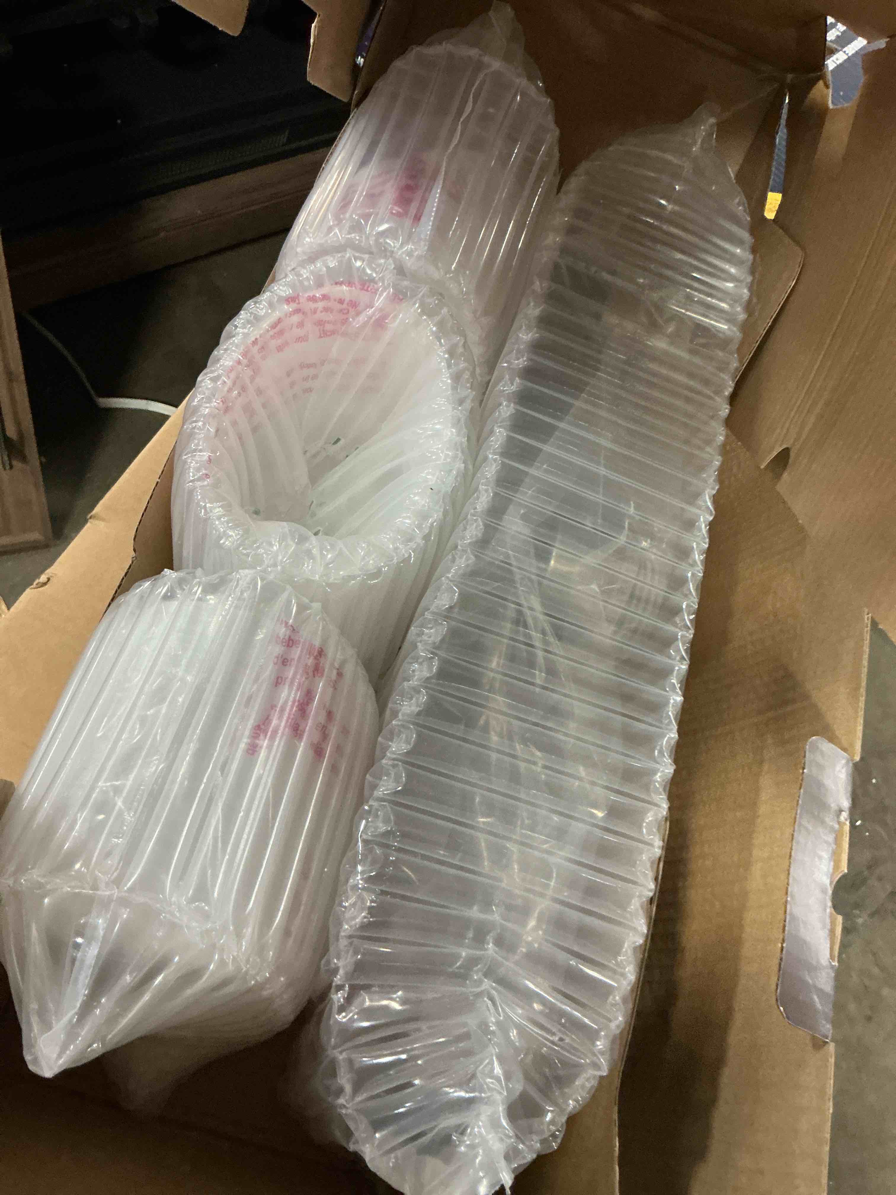 Condition photo showing Good Condition for allen + roth 3-light merington brushed nickel standard bathroom vanity light