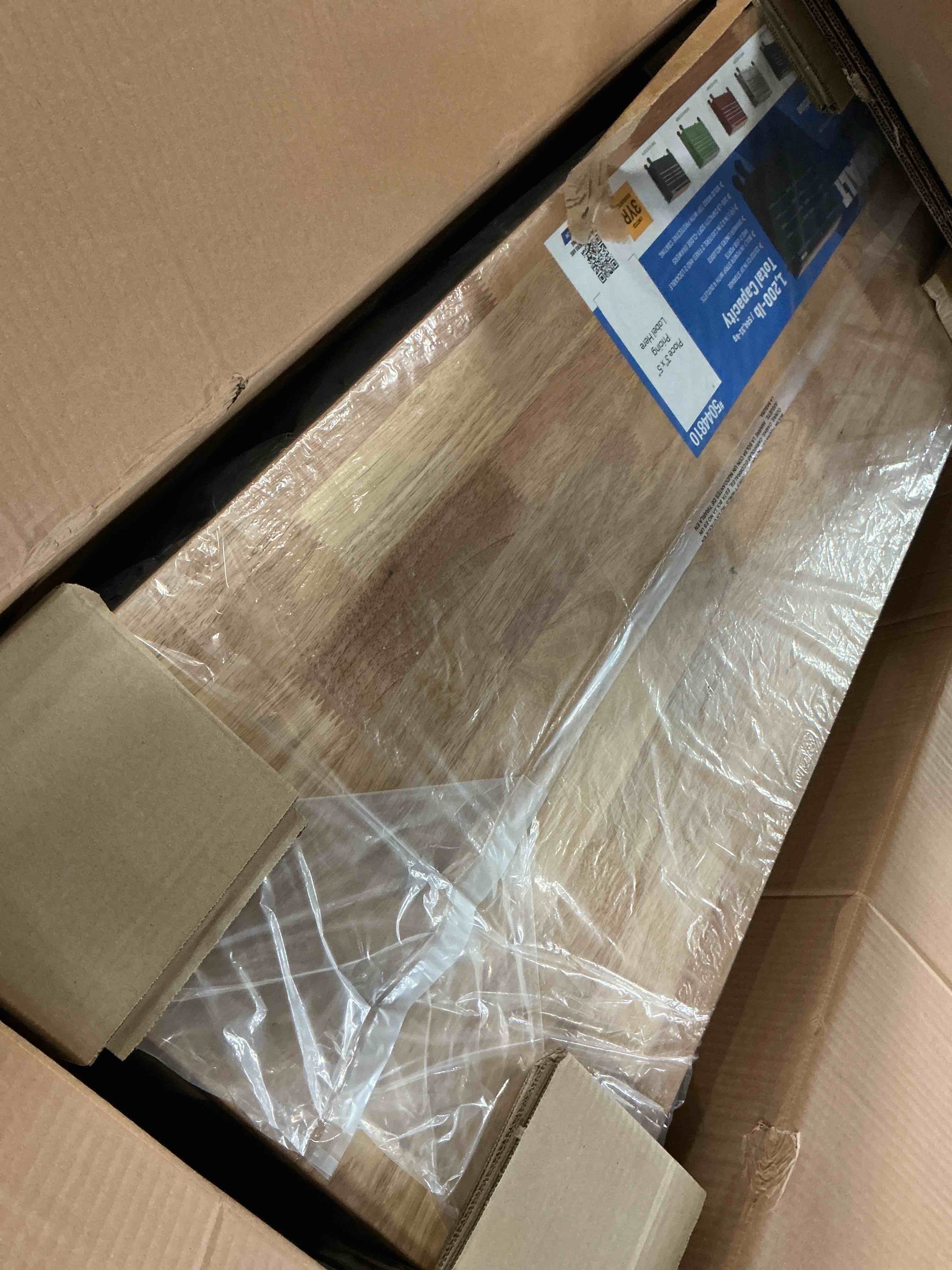 Condition photo showing Good Condition for kobalt 46.1-in l x 37.2-in h 9-drawers rolling black wood work