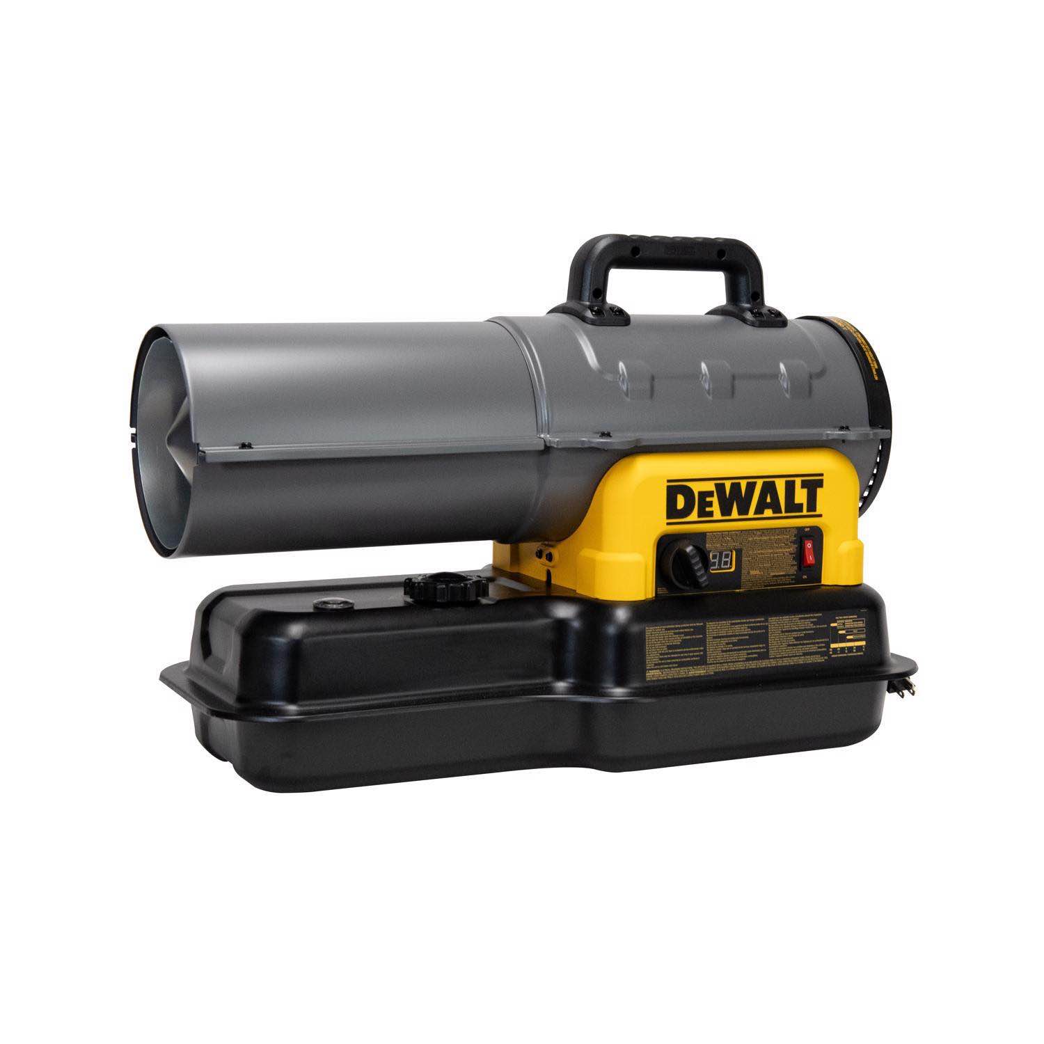 dewalt 80k btu forced air kerosene blower heater w digital thermostat nice
