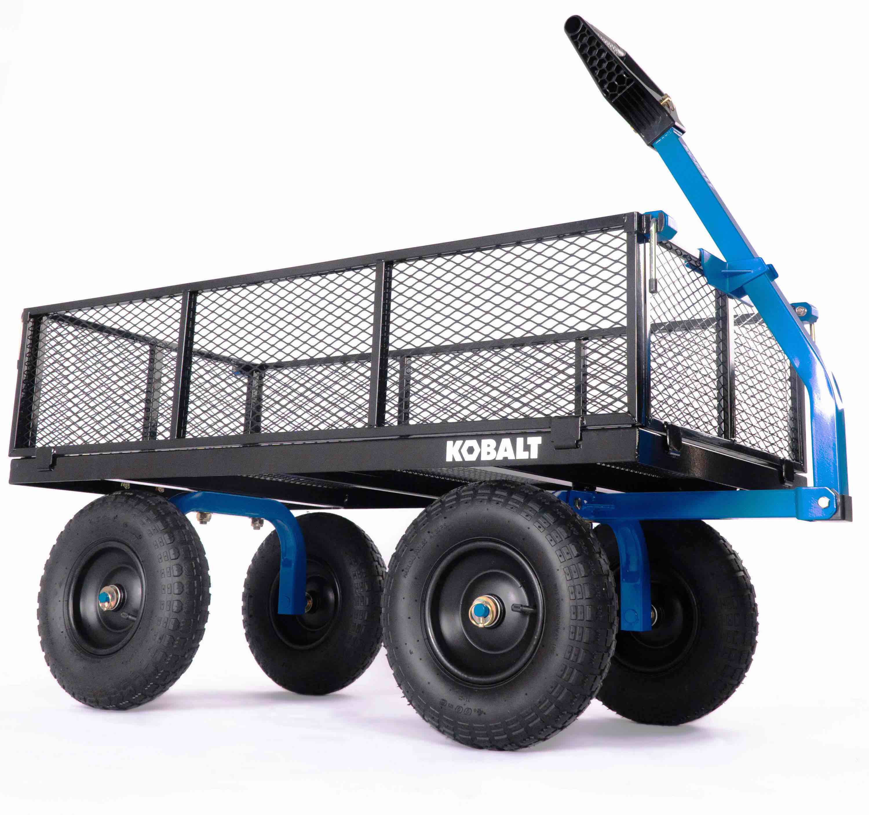 kobalt heavy-duty 6-cu ft steel yard cart