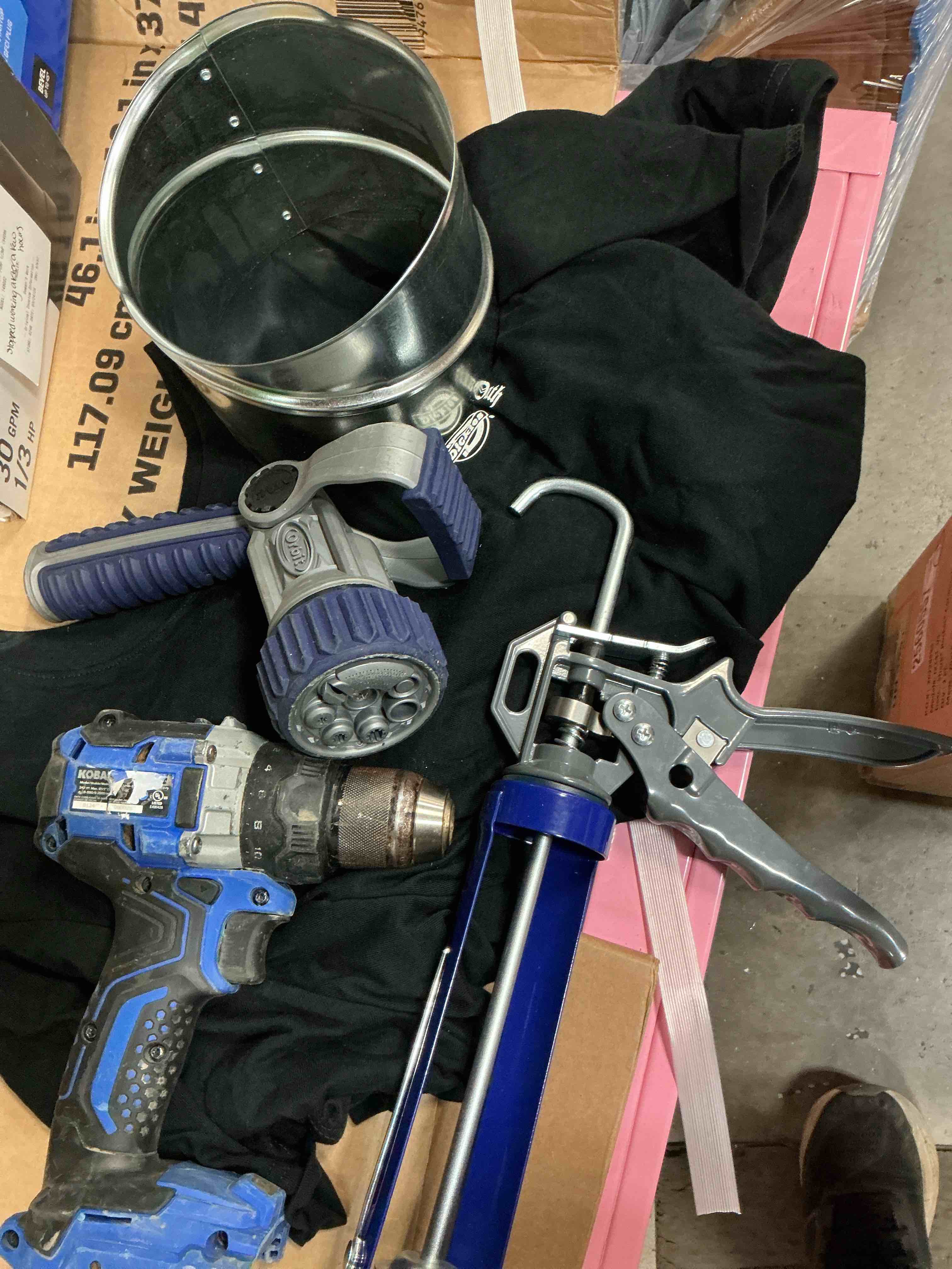 assorted items for home use