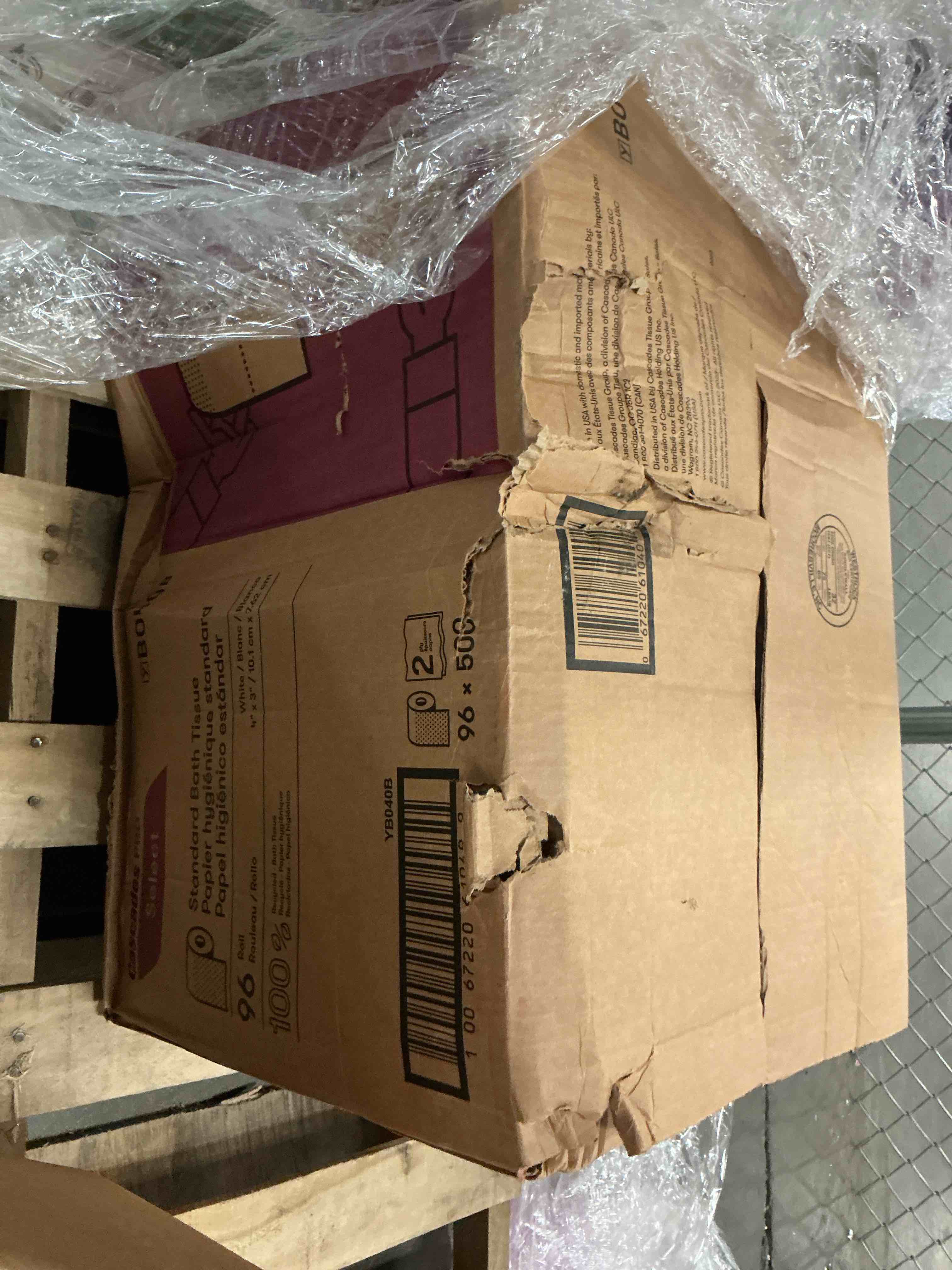 Condition photo showing Good Condition for cascades pro select standard bath tissue  2-ply  white  4 x 3.19  500/roll  96/carton